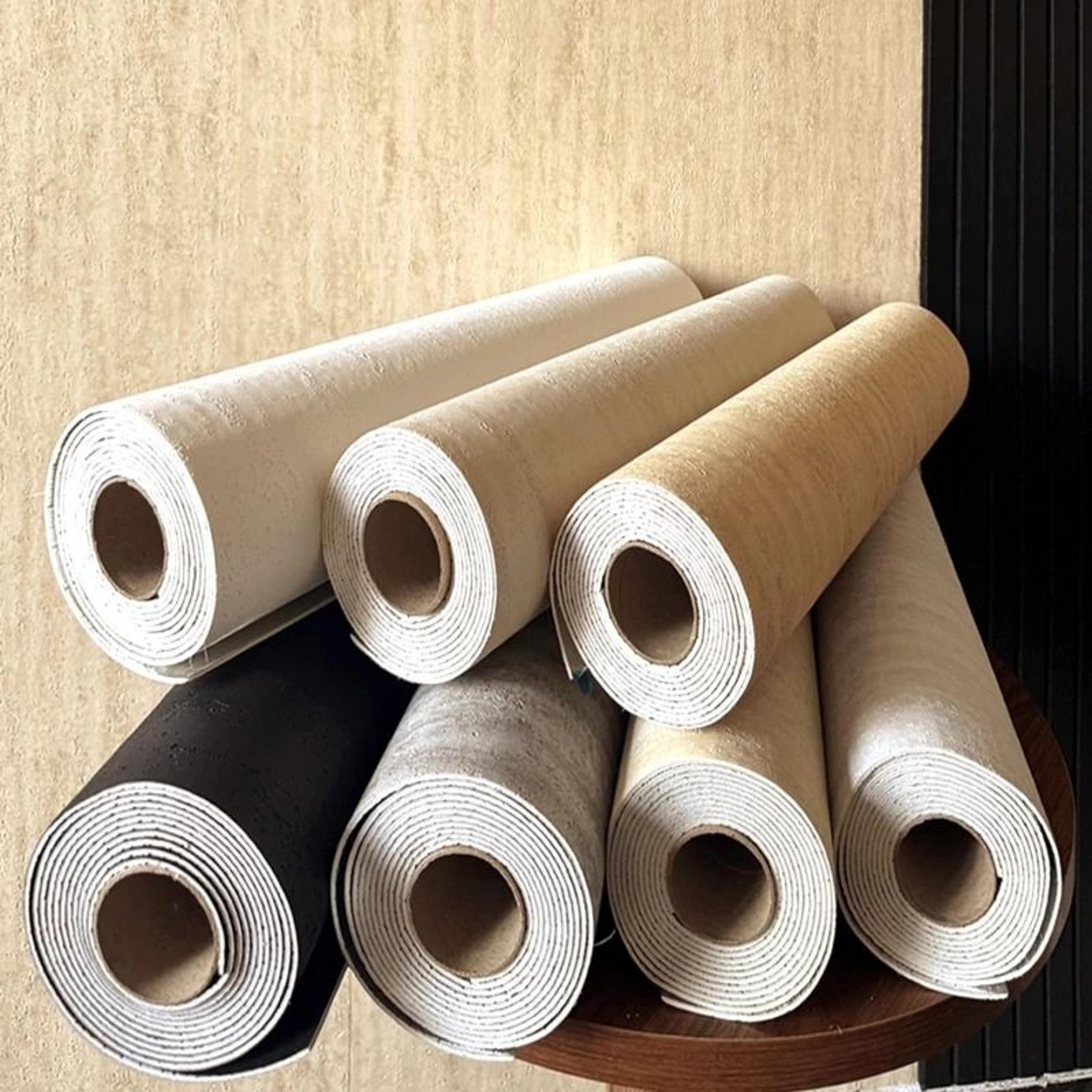 Rustic Architectural Limestone Wall Film Cushioned Self Adhesive Stone Texture Roll For Interior Ac 0