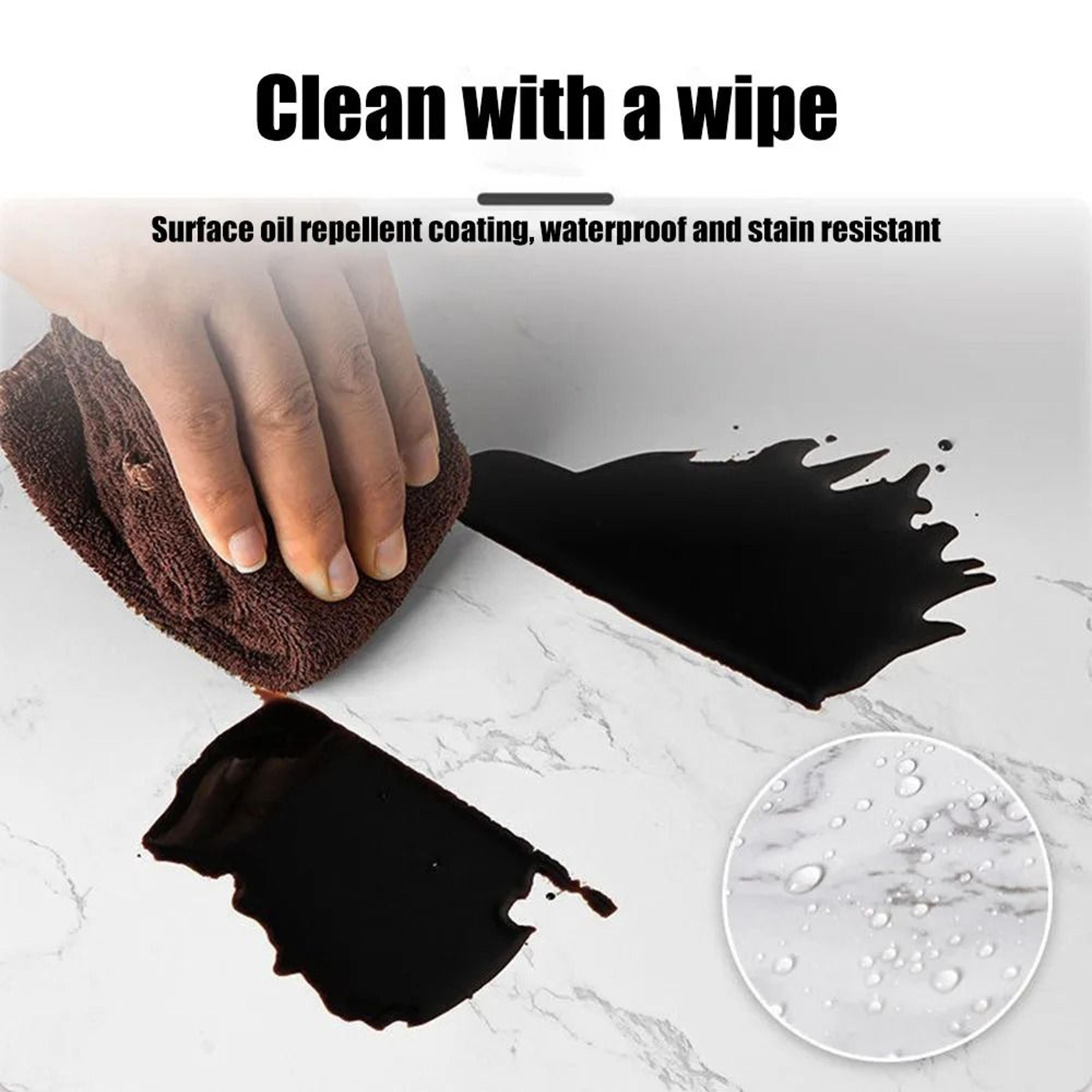 Heat Resistant Polished Mineral Contact Paper Waterproof Oil Proof Self Adhesive Cabinet And Counte 4