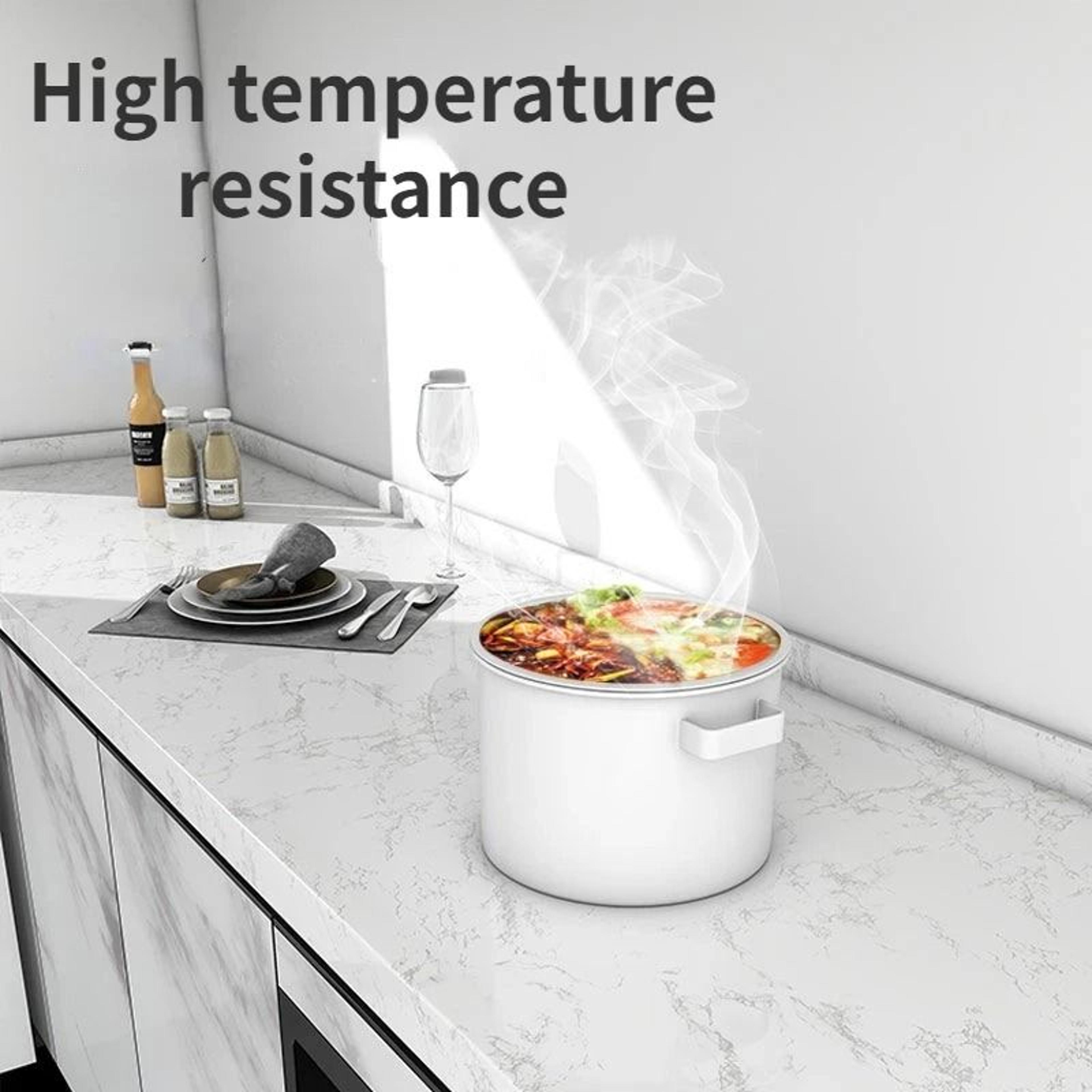 Waterproof Marble Surface Covering Oil Proof Self Adhesive Vinyl Countertop Film For Kitchen Cabine 3