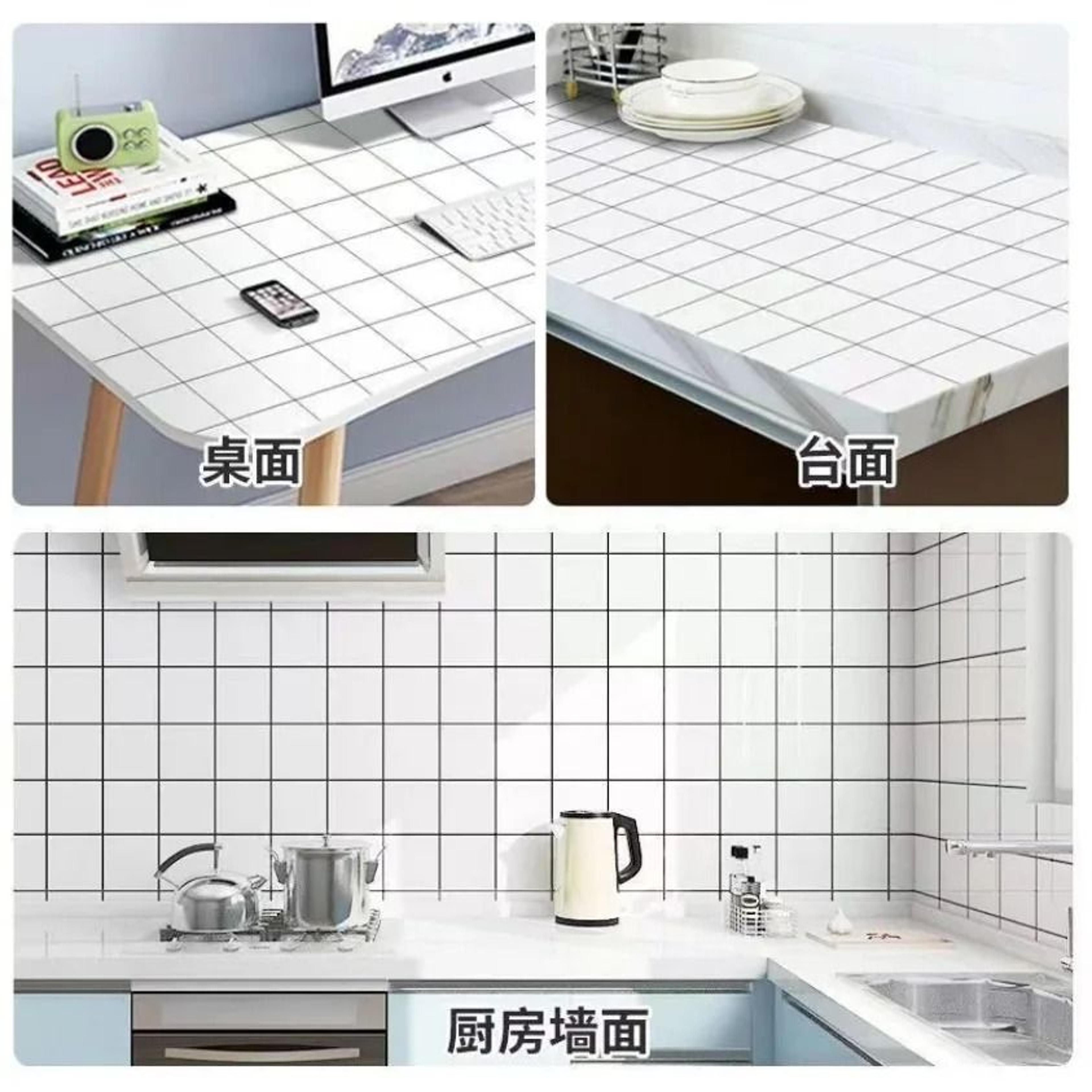 Marble Pattern Surface Film Mould Proof Waterproof Self Adhesive Vinyl Contact Paper 3