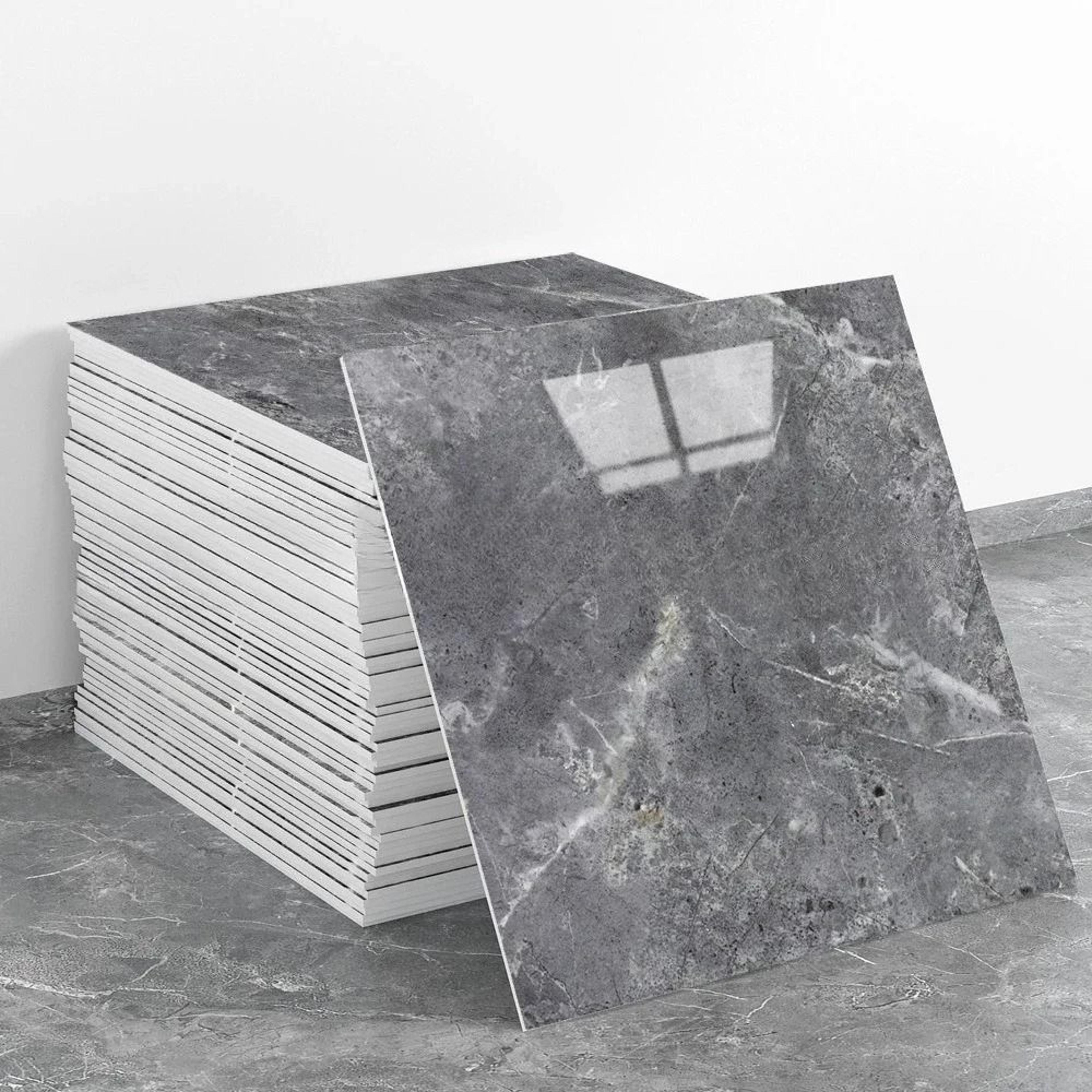 Imitation Marble 3D Surface Tile Stickers Waterproof Self Adhesive Vinyl Wall And Floor Panels 9