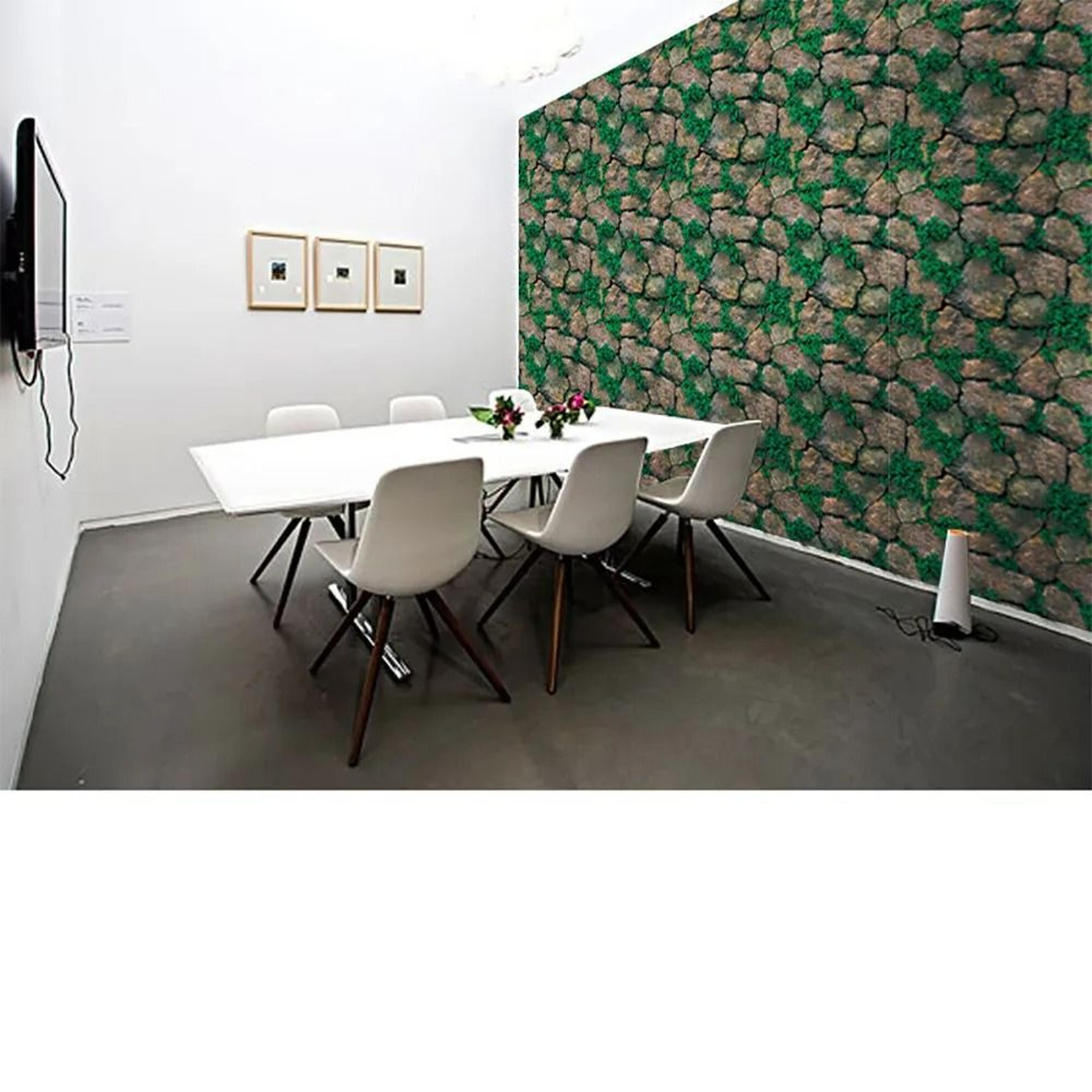 Rustic Brick Stone Pattern Surface Roll Waterproof Self Adhesive 3D Wallpaper 4