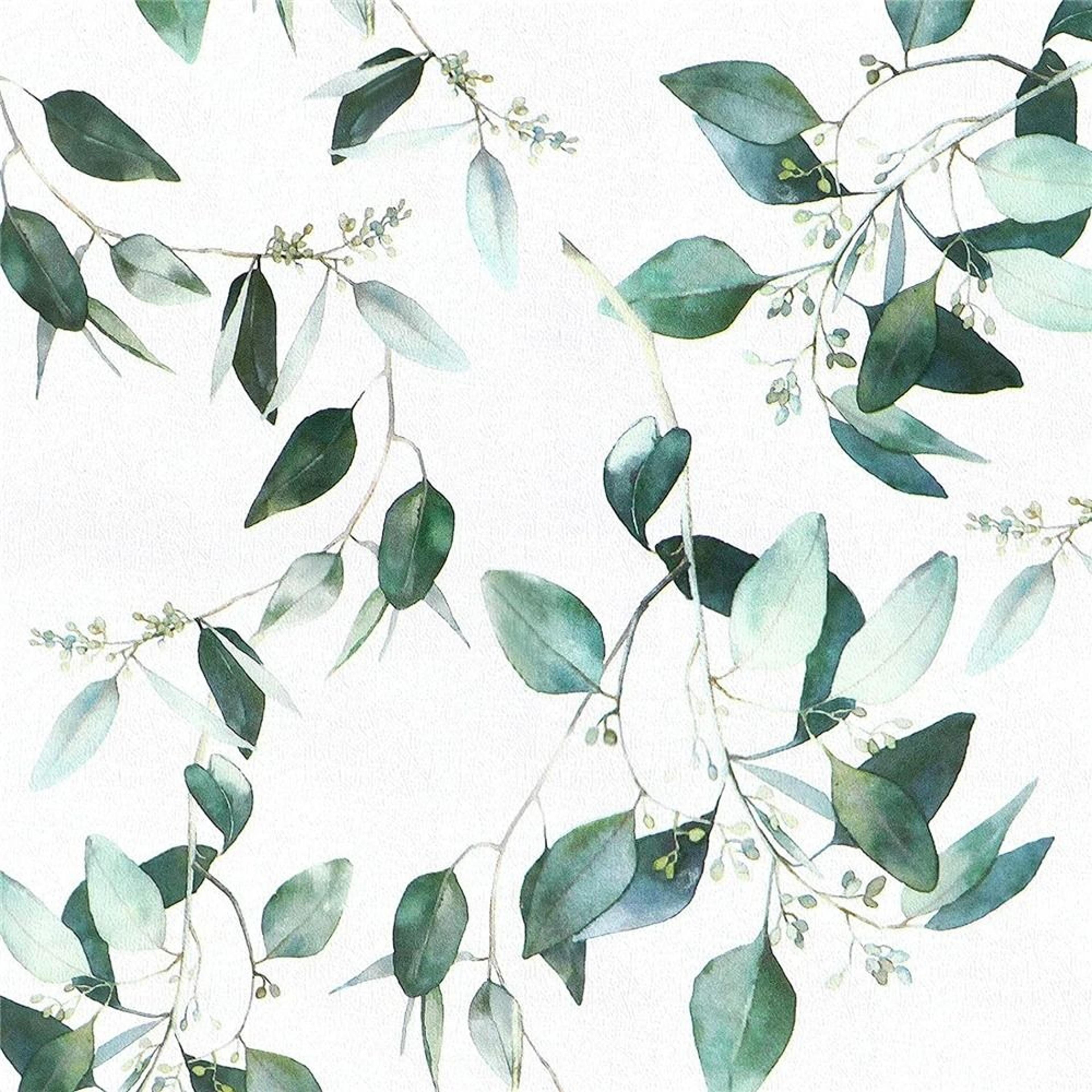 Floral Pattern Green Surface Roll Waterproof Self Adhesive Contact Paper Wallpaper 0