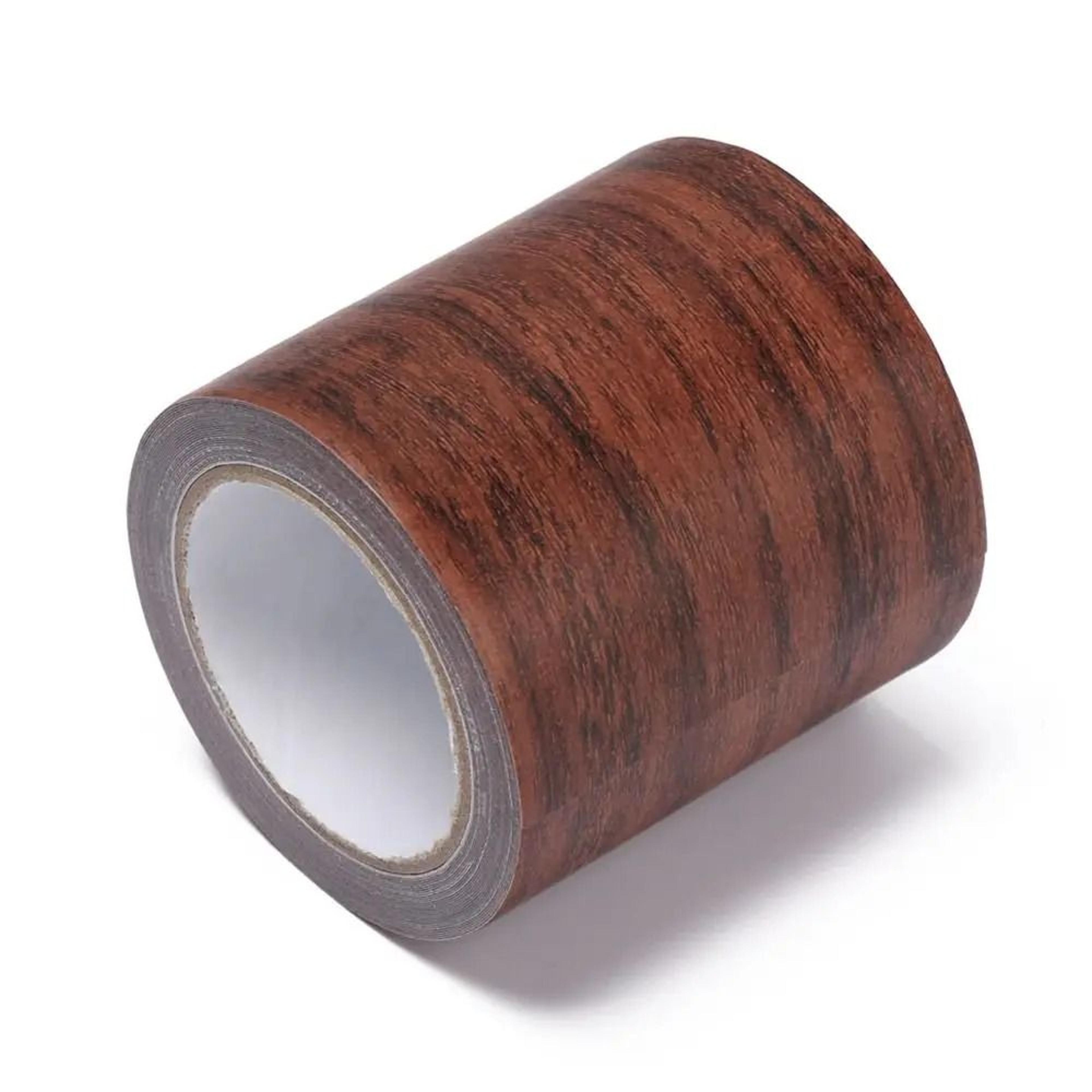 Wood Grain Pattern Repair Tape Roll Waterproof Self Adhesive Skirting Line Surface Sticker 7