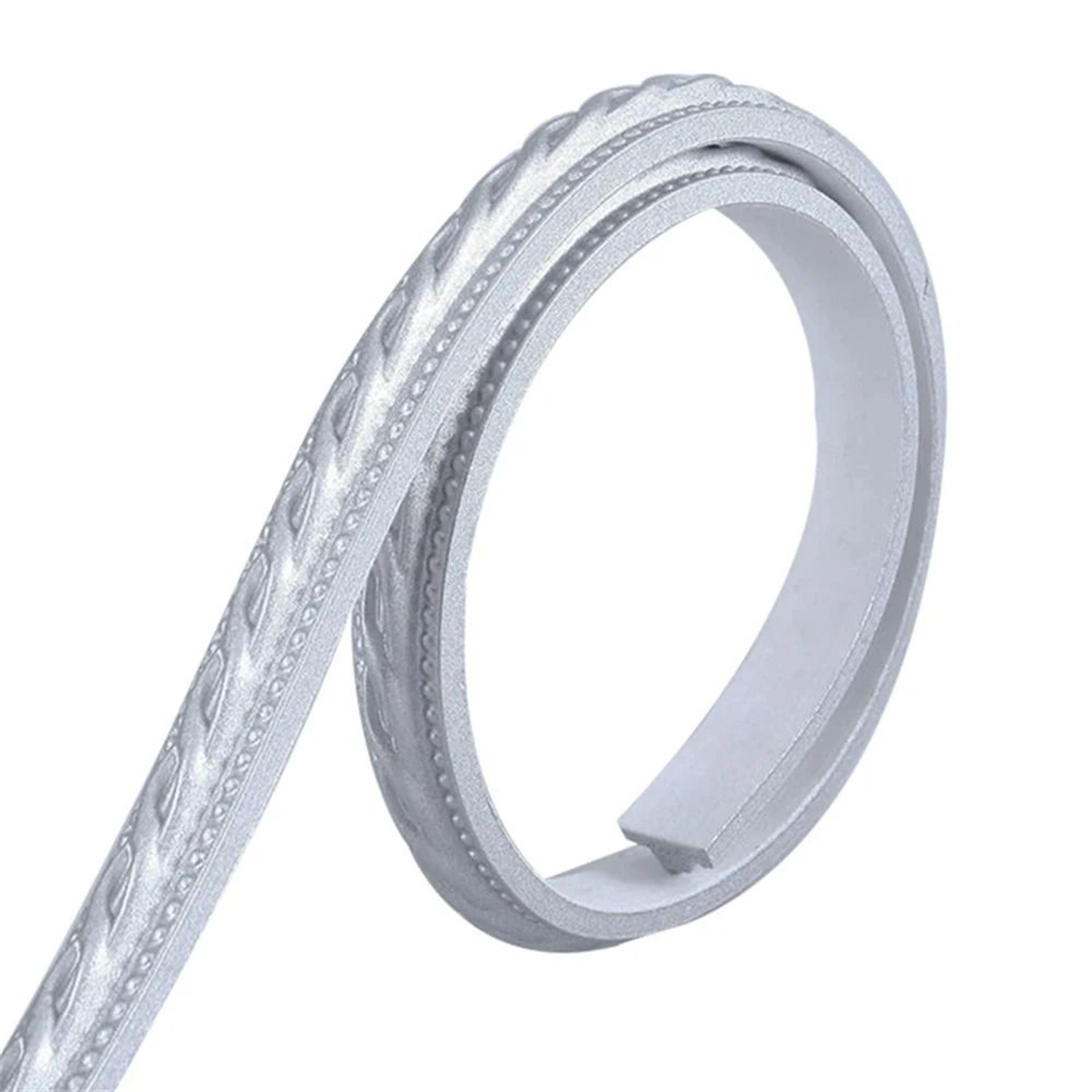 Faux Embossed Surface Roll Waterproof Self Adhesive Trim Strip Skirting Border 10