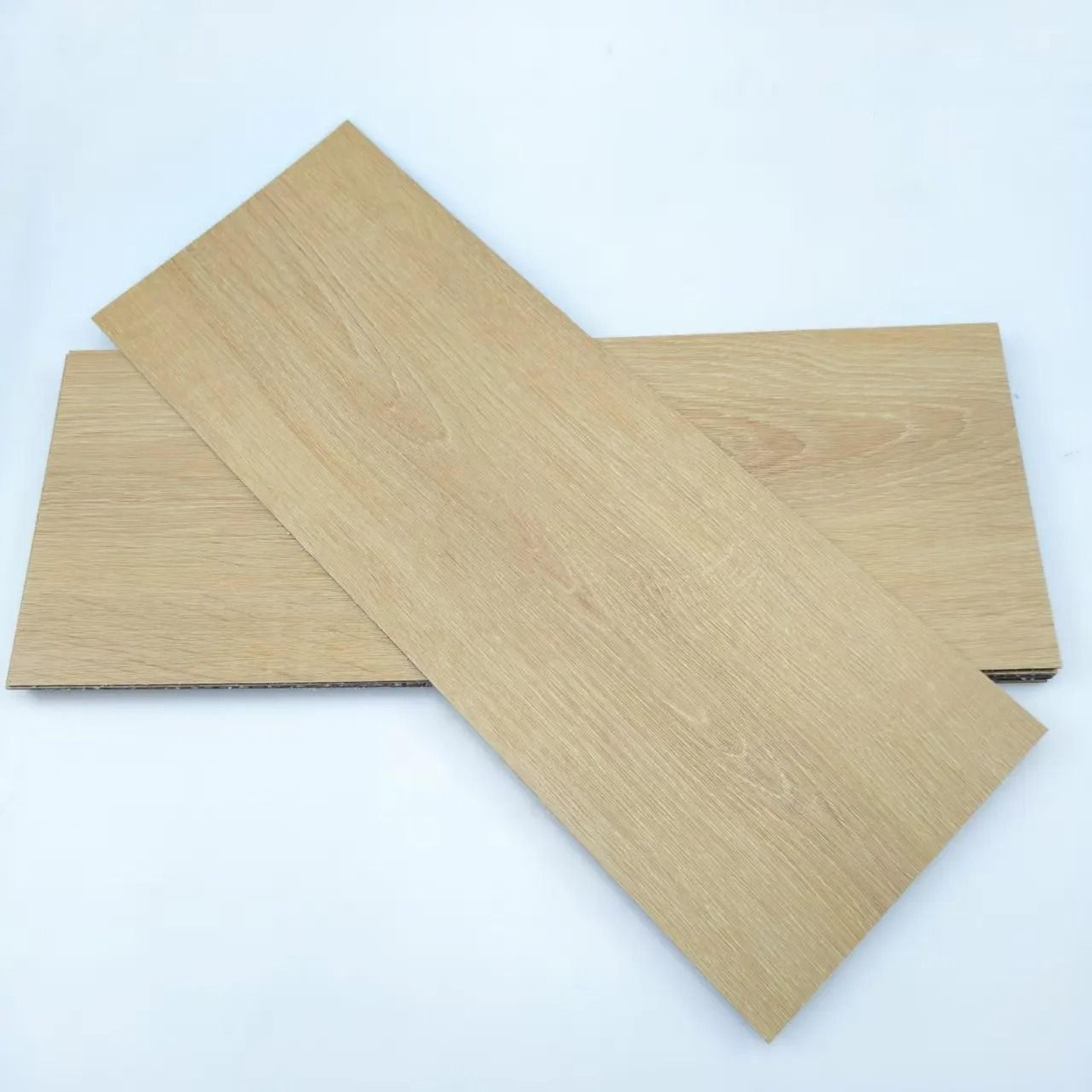 Thickened Wood Grain PVC Waterproof Self Adhesive Floor Tile Stickers 10 Sheet Pack 8