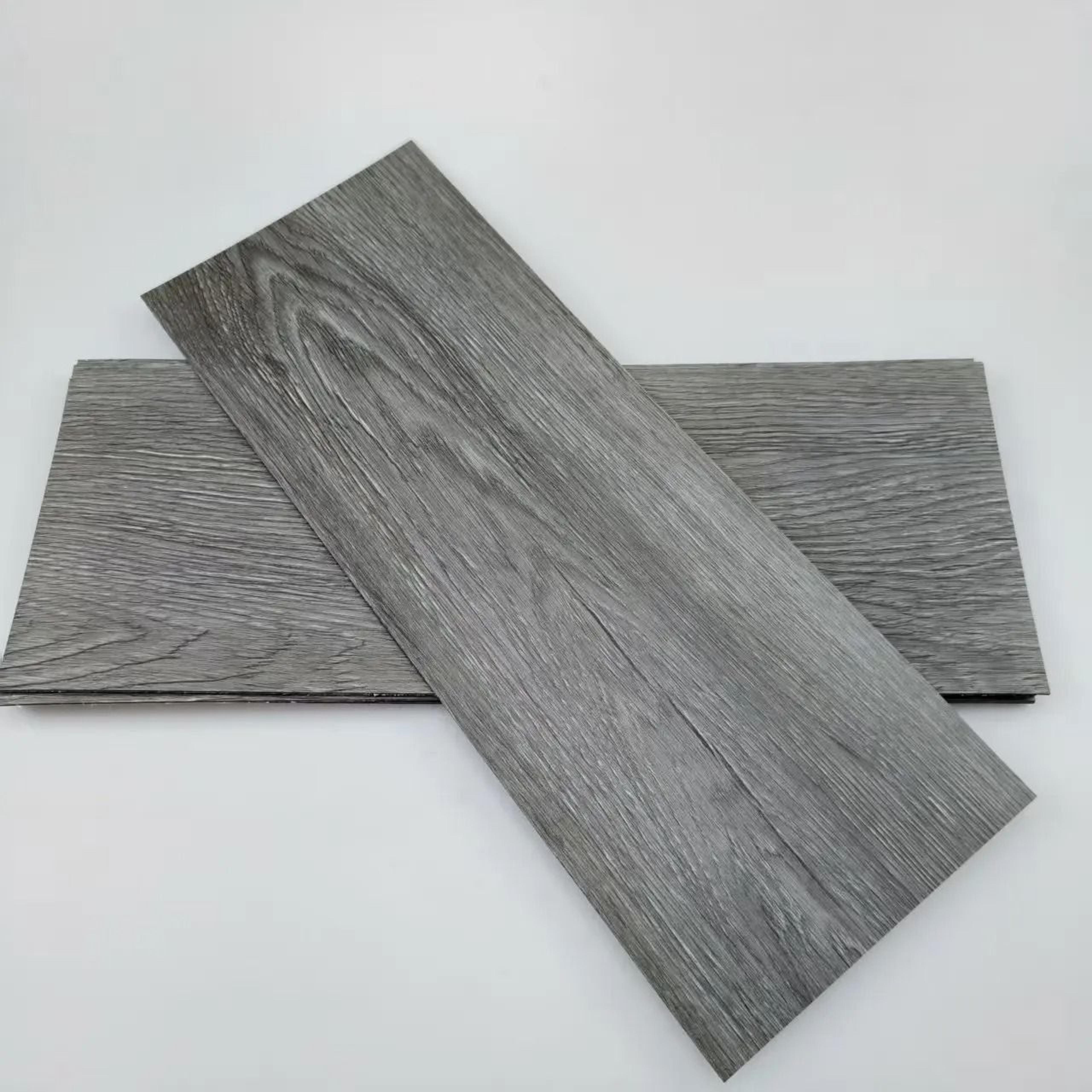 Thickened Wood Grain PVC Waterproof Self Adhesive Floor Tile Stickers 10 Sheet Pack 11