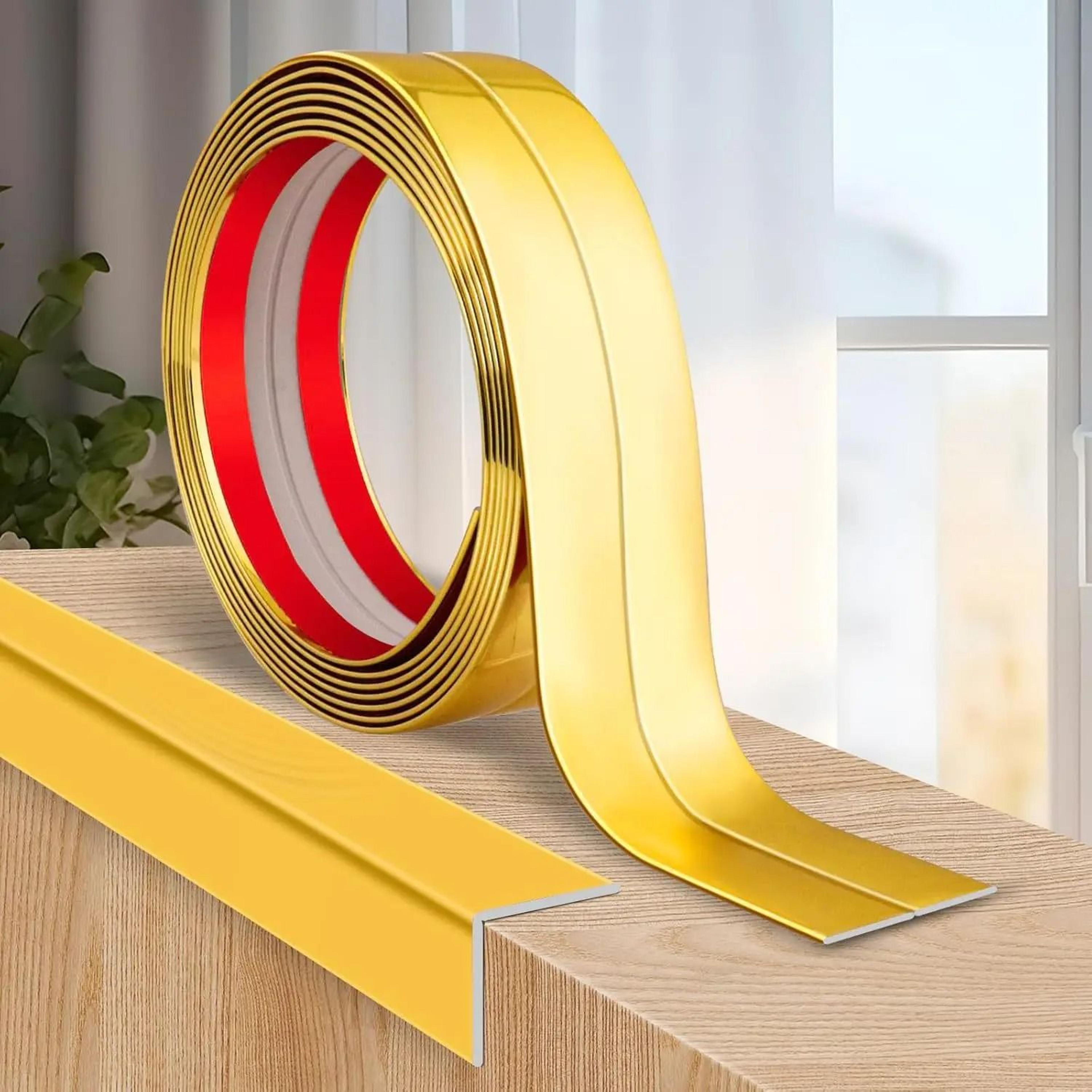 Self Adhesive PVC Inner Corner Moulding Strip Table Edge Protection Bumper Tape 9