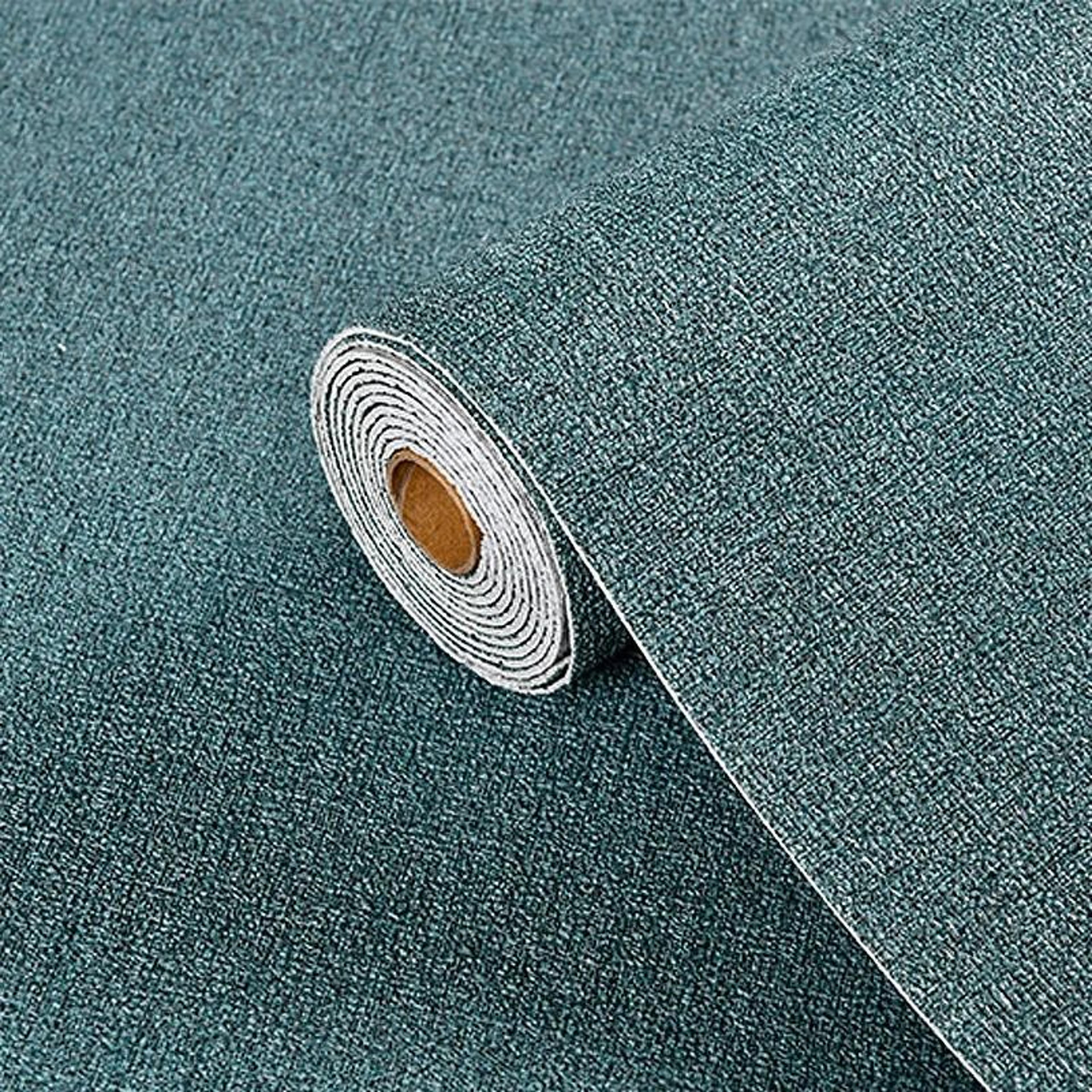 3D Linen Texture Self Adhesive Waterproof Foam Wallpaper Roll 18