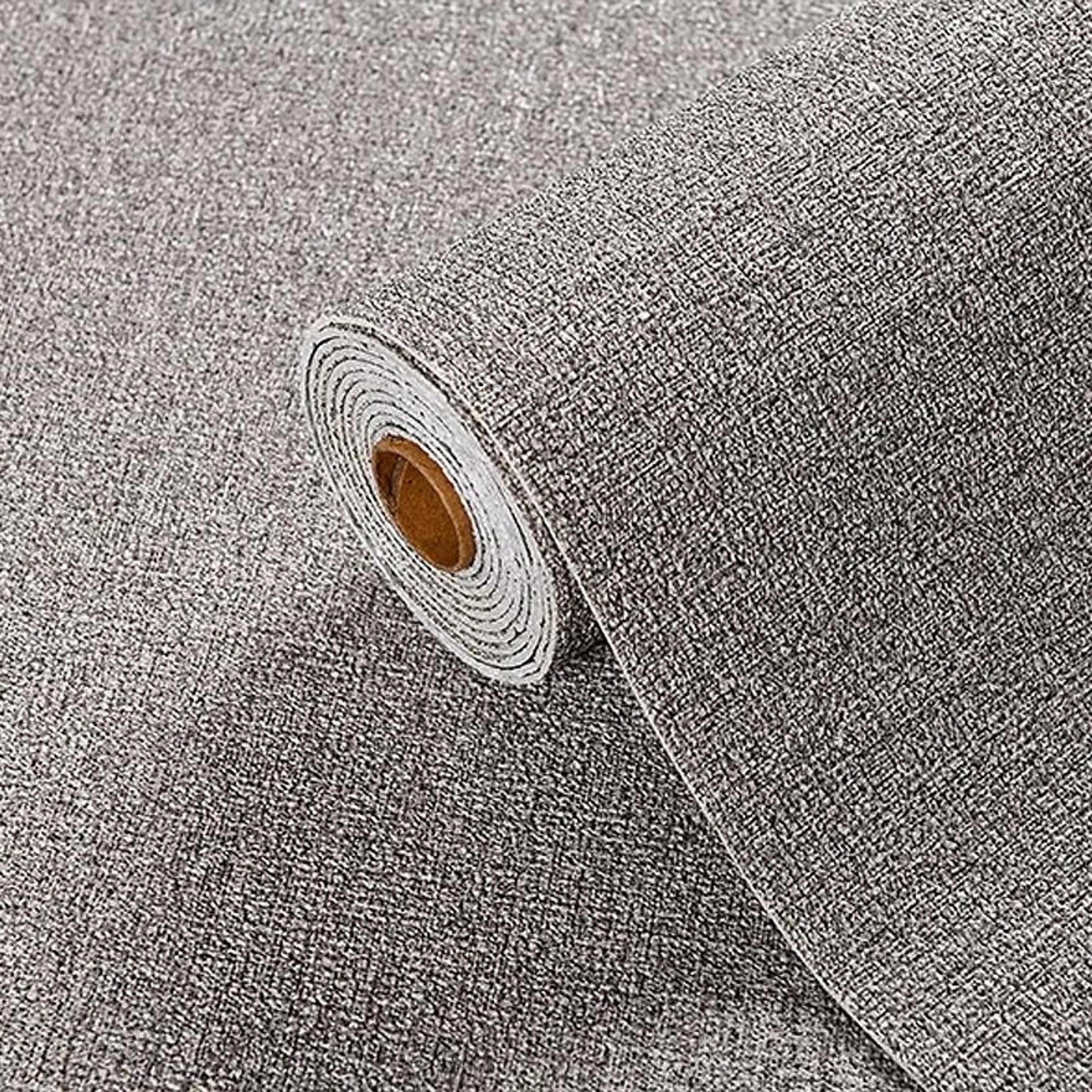 3D Linen Texture Self Adhesive Waterproof Foam Wallpaper Roll 12