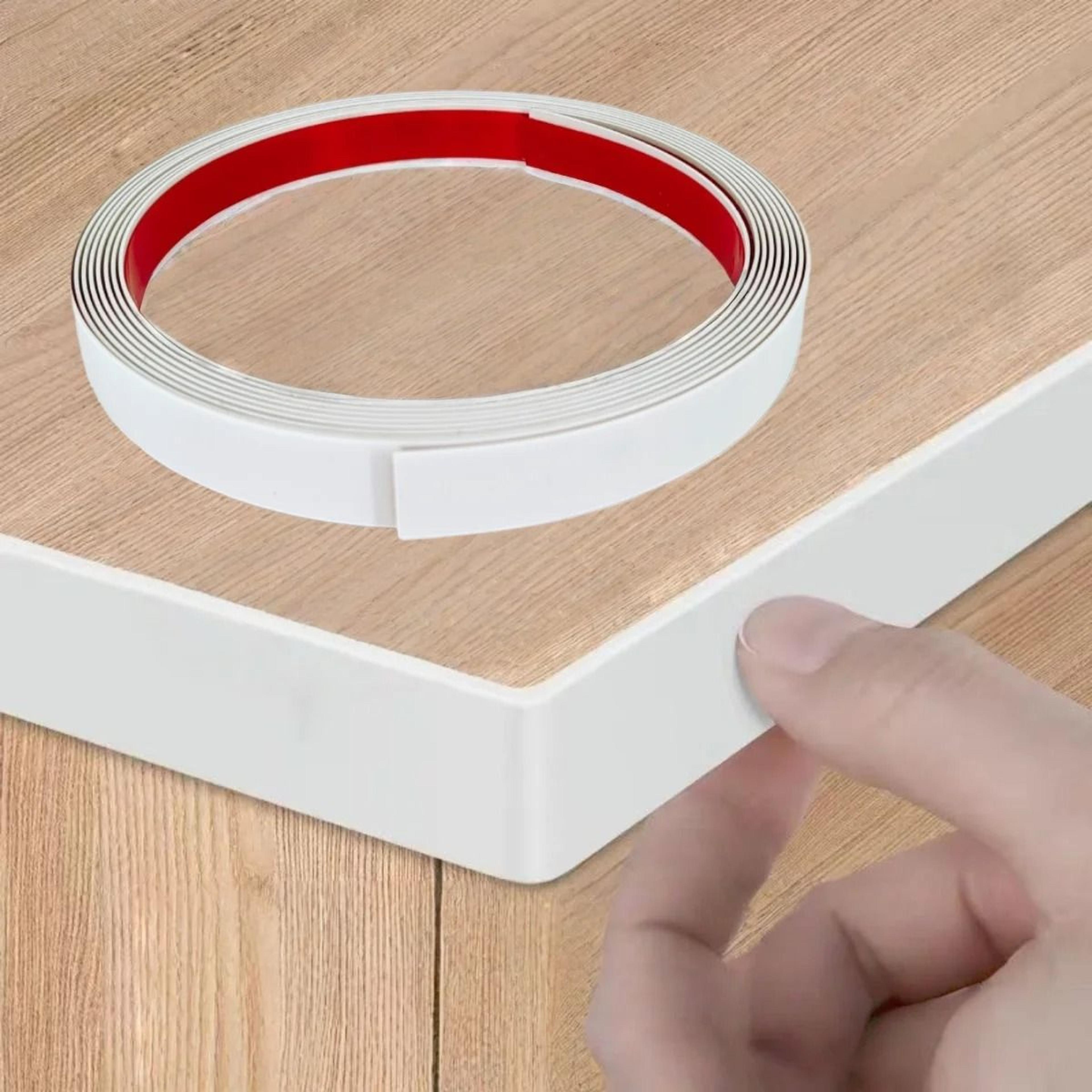 white wood grain adhesive edge banding border repair tape