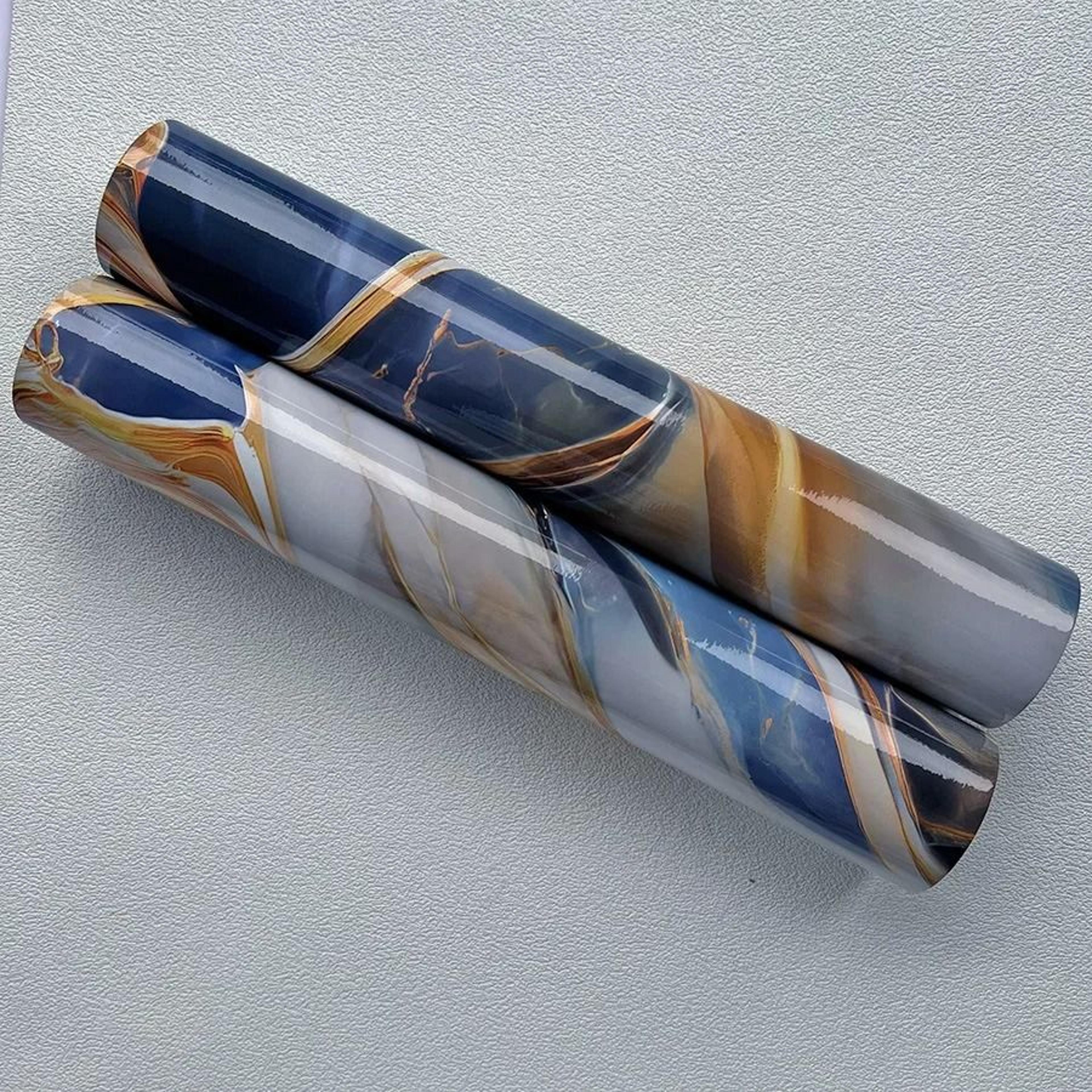 Marble Patterned Kitchen And Dining Room Waterproof Oil Resistant Contact Wallpaper Roll 3