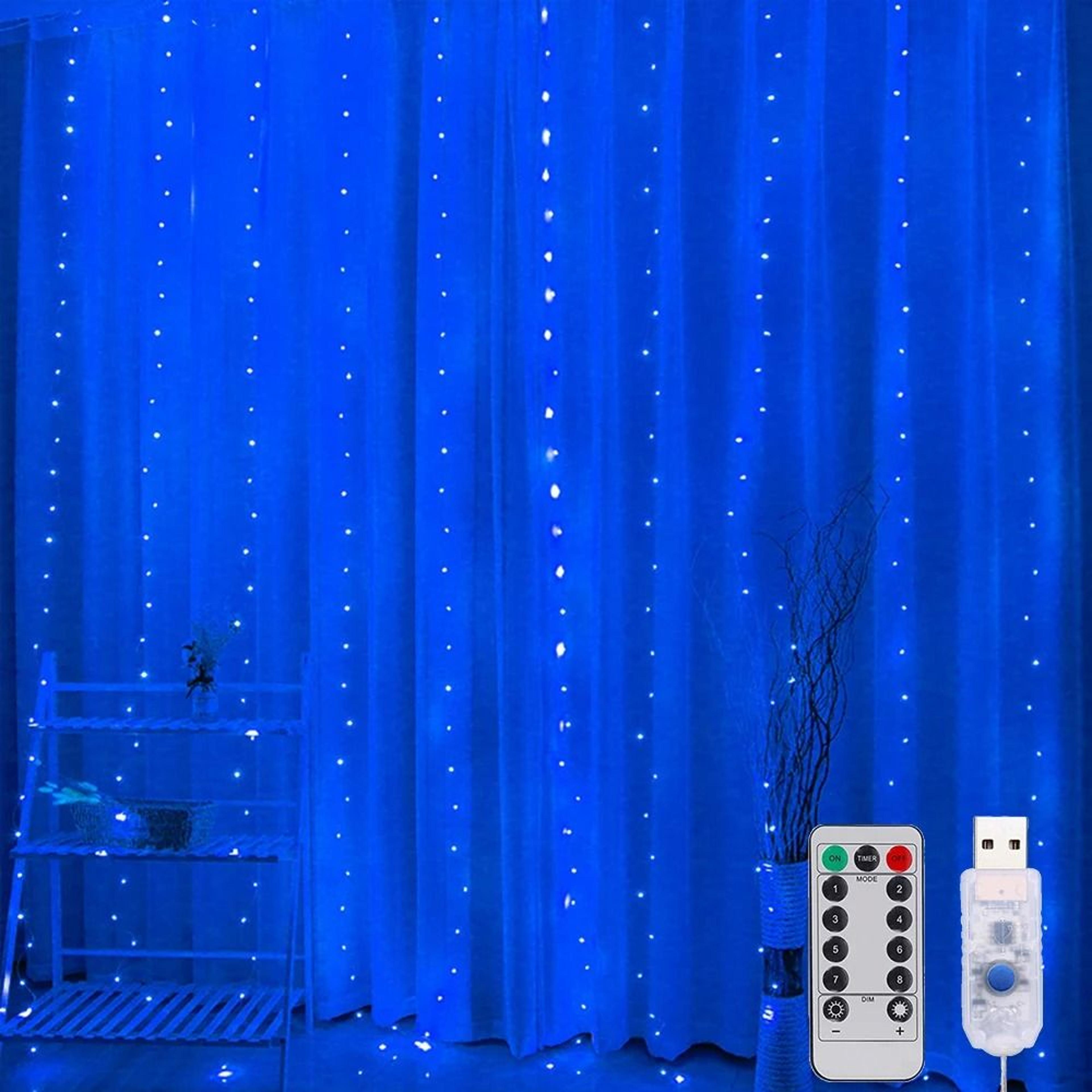 Remote Controlled 3M Series USB LED Curtain Garland Fairy Lights With 8 Modes For Holiday And Weddi 8