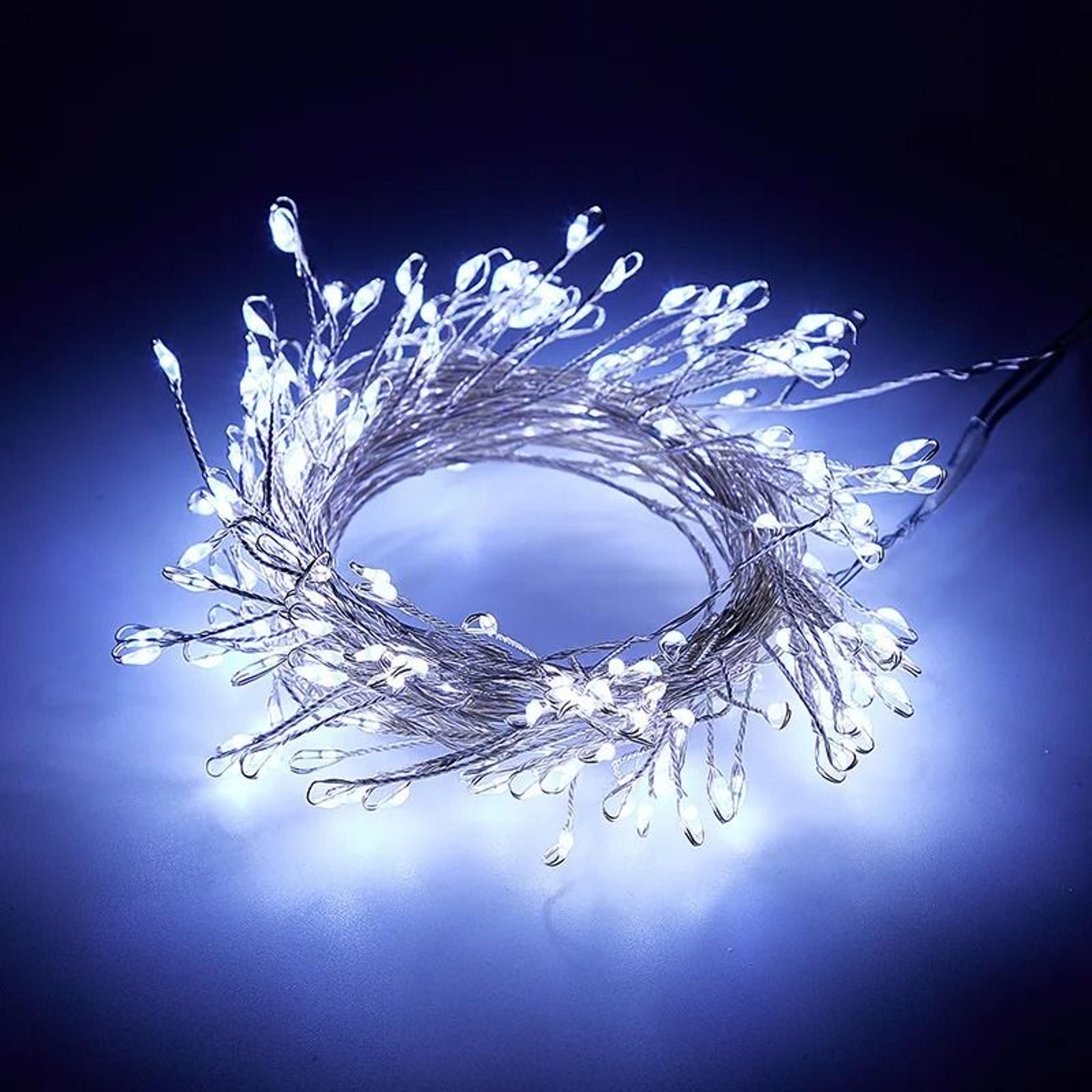 Remote Controlled USB LED Firecracker String Lights With 8 Modes For Garden Wedding And Christmas D 7