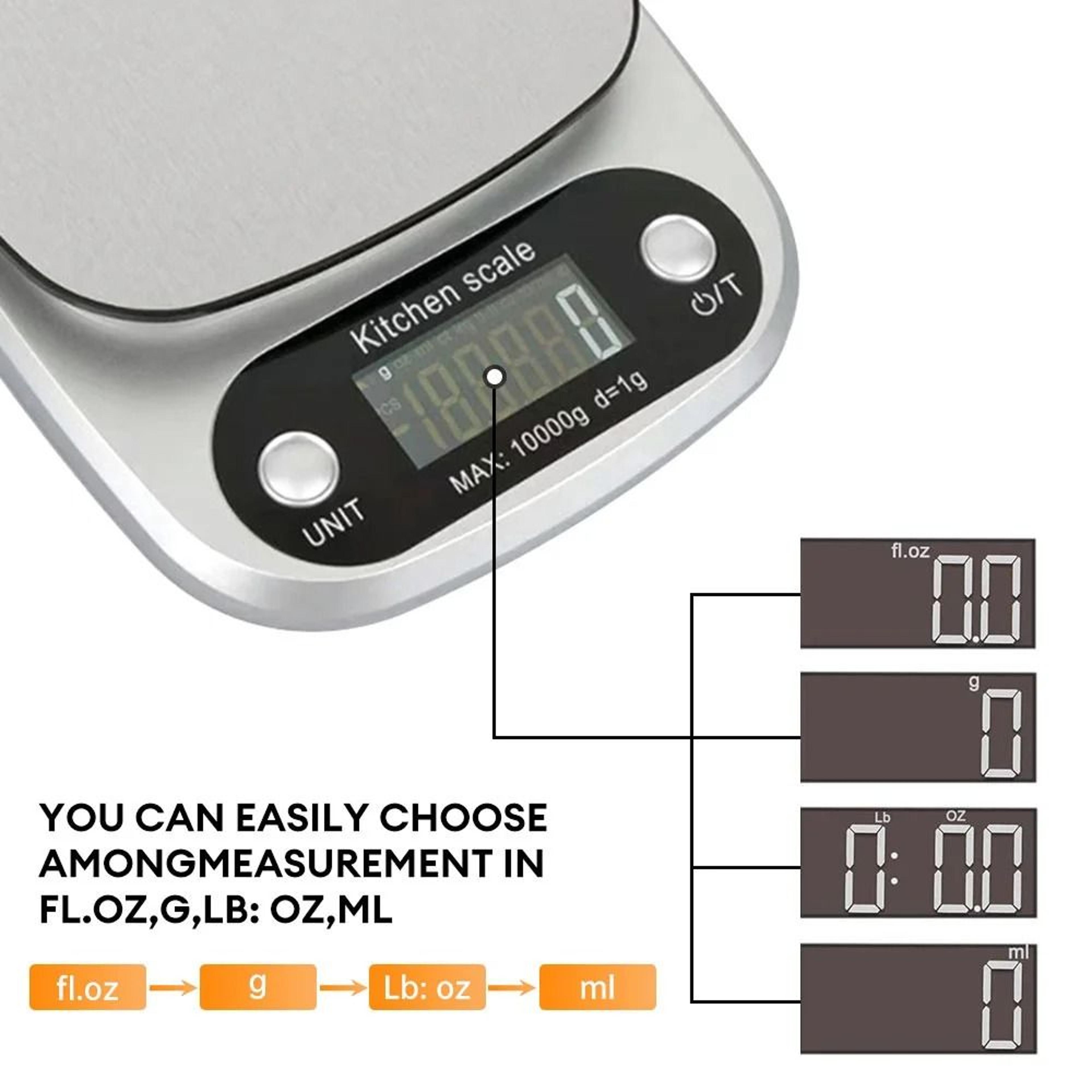 Precision Digital Kitchen Scale LCD Electronic Weighing Scale For Food Coffee Medicine And Jewelry 1