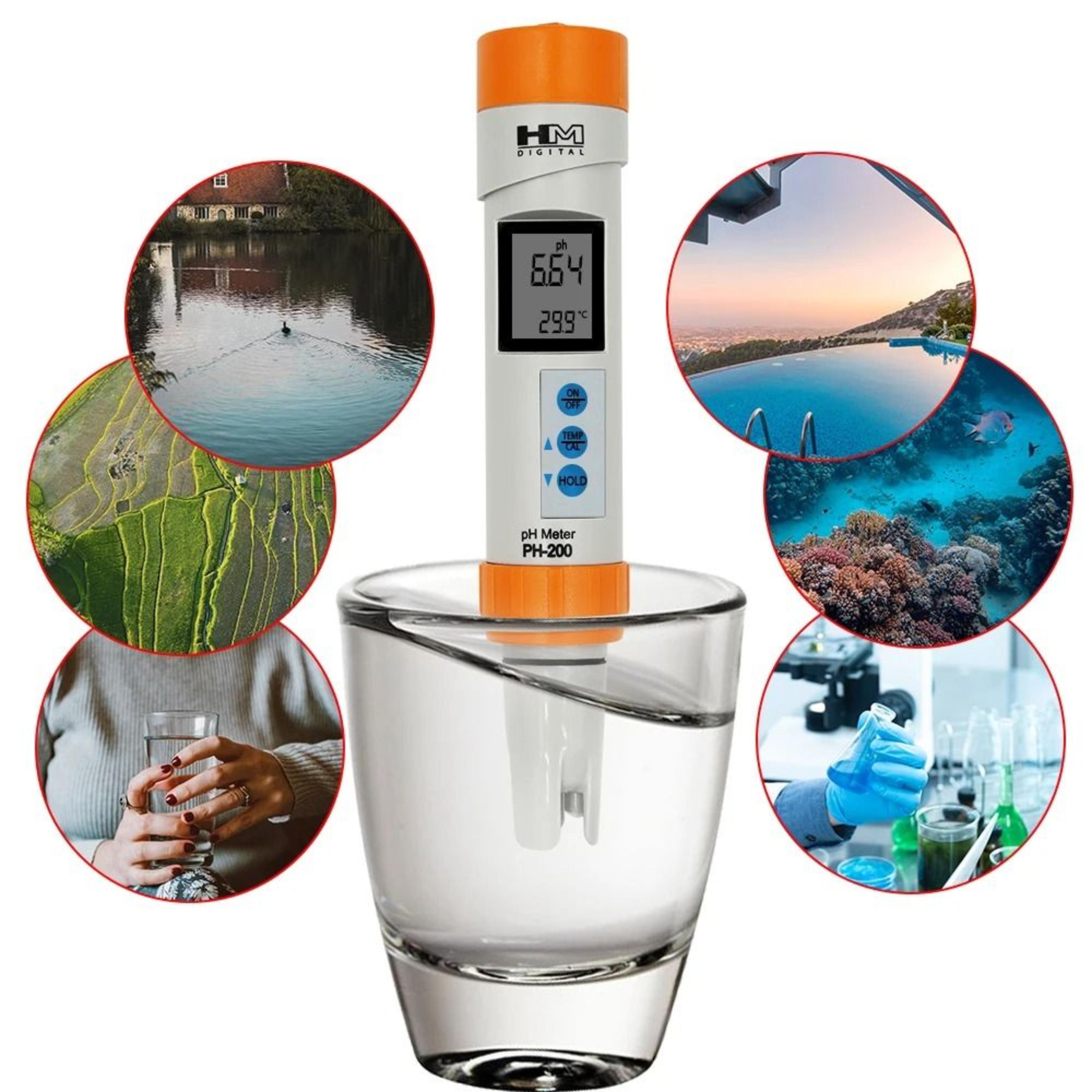 4 In 1 Water Quality Tester Digital EC TDS Temperature And PH Meter Waterproof Analyzer With ATC 5