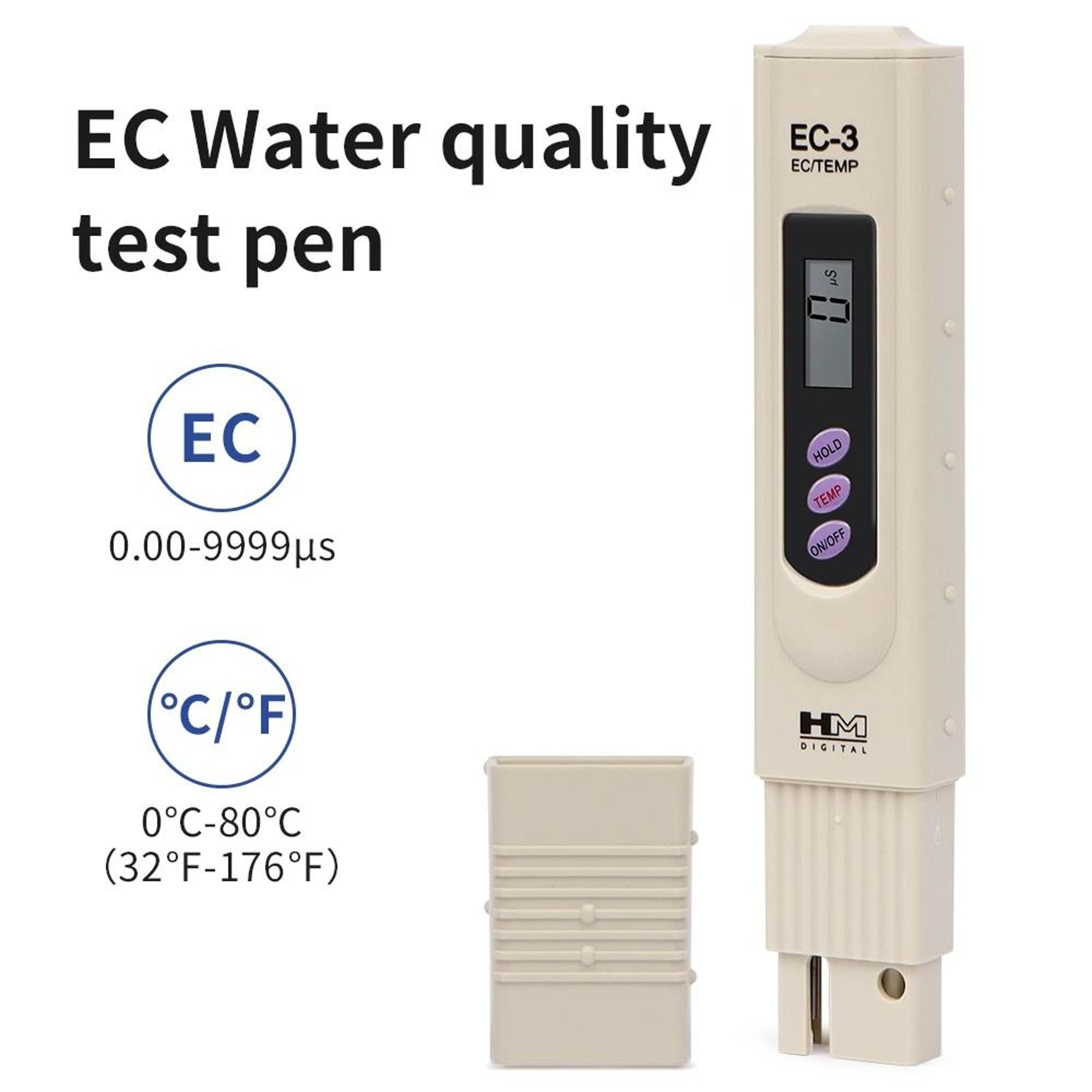 Digital Handheld 2 In 1 Electrical Conductivity And Temperature Meter Water Quality Testing Pen For 6