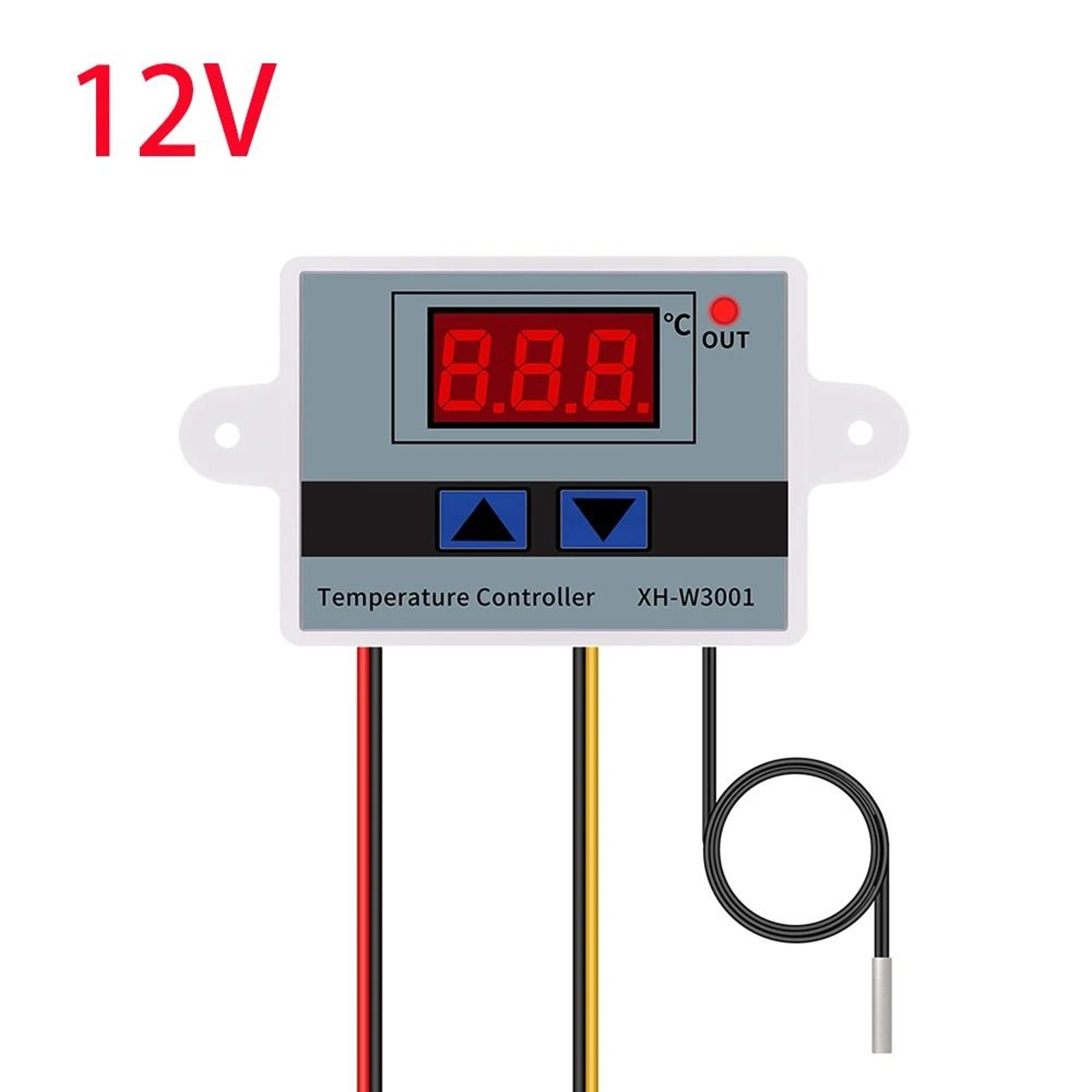 Digital Temperature Controller Switch Module 12V 24V 220V Thermostat Thermoregulator With Waterproo 7