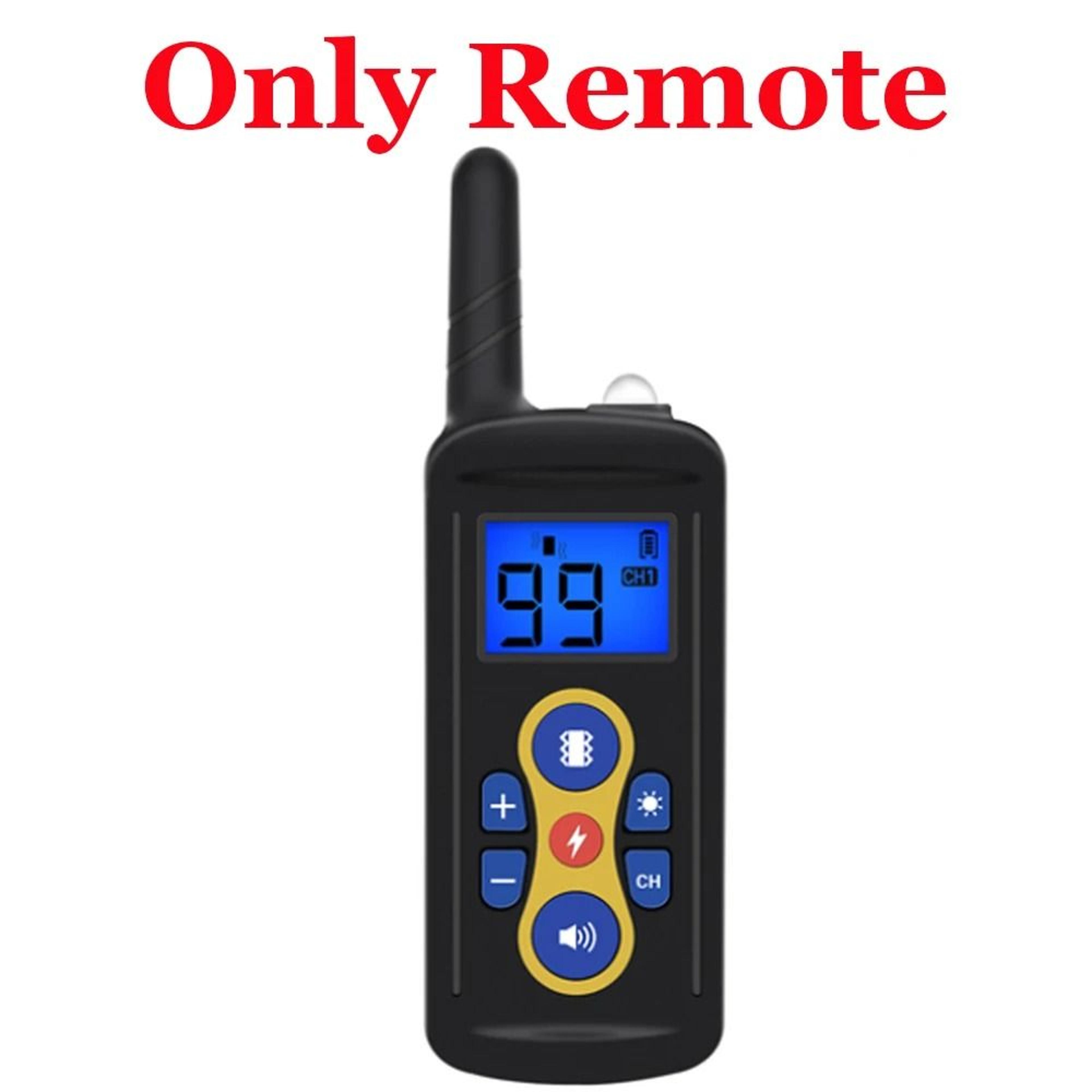 Remote Dog Training Collar 875 Yard Range Rechargeable Electric Pet Trainer With Shock Vibration An 9