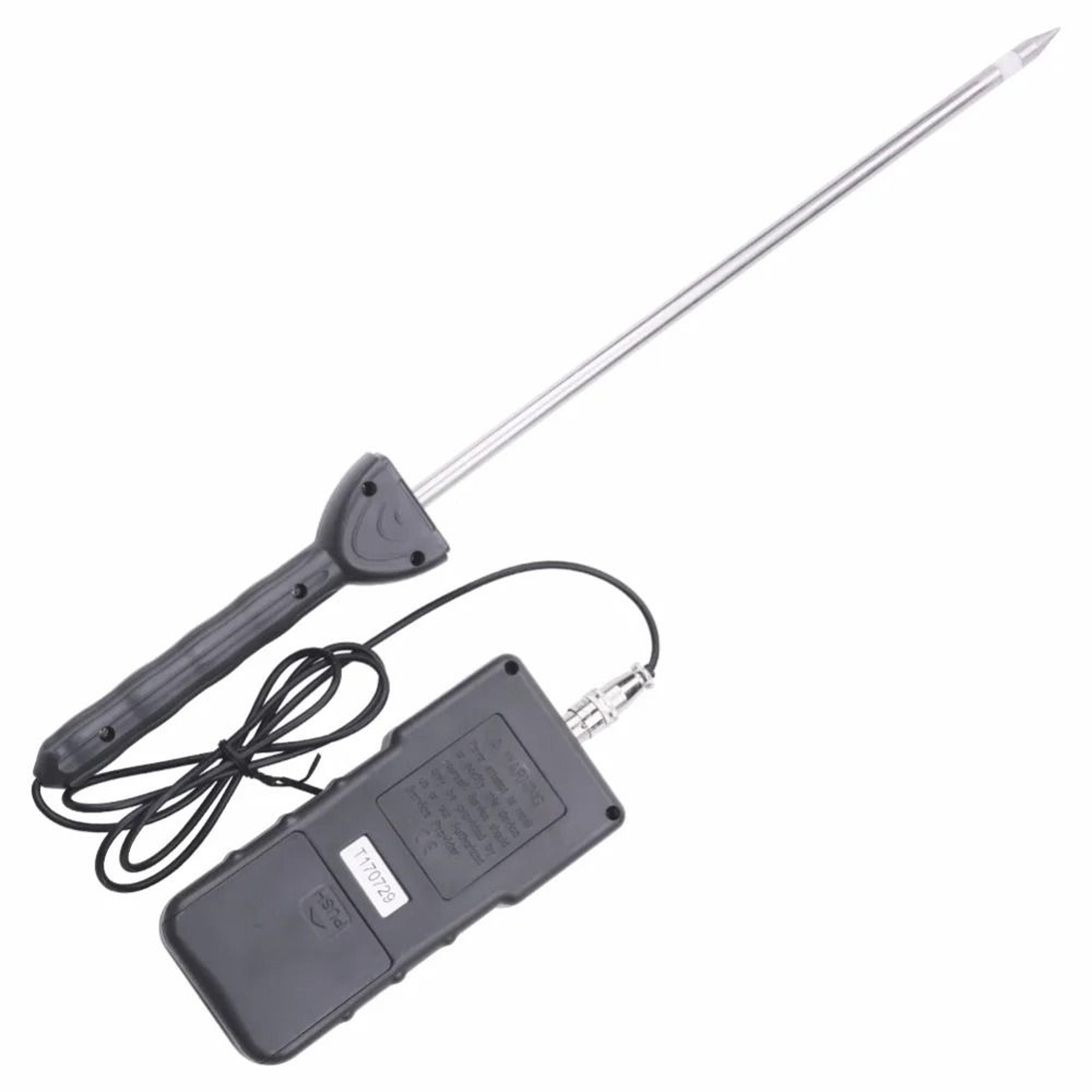 High Precision Digital Soil Moisture Meter Heavy Duty Probe Hygrometer For Concrete Cement River Sa 4