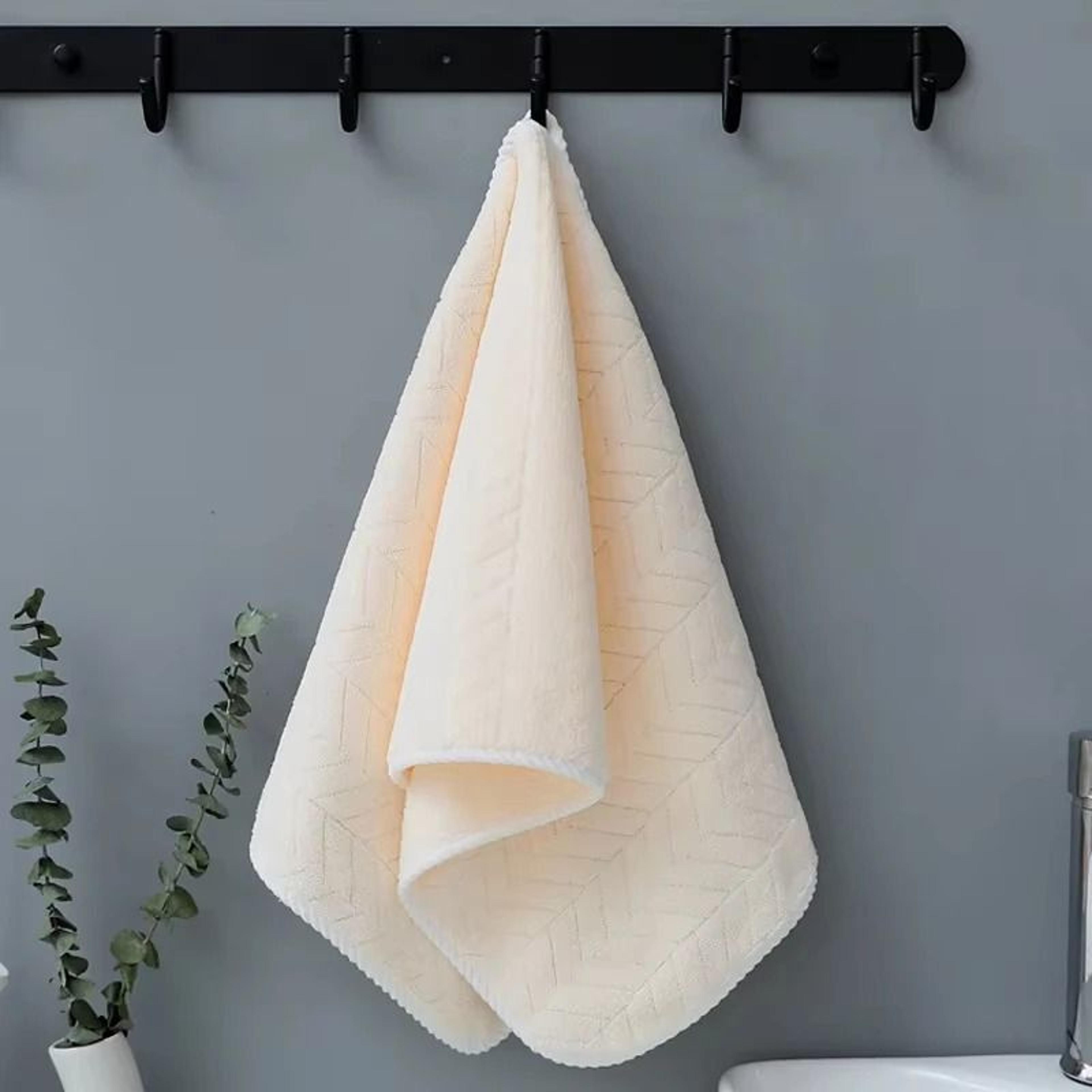 Soft Absorbent Microfiber Face And Hand Towel Quick Dry Non Shedding Hair Bath Towel For Bathroom F 8