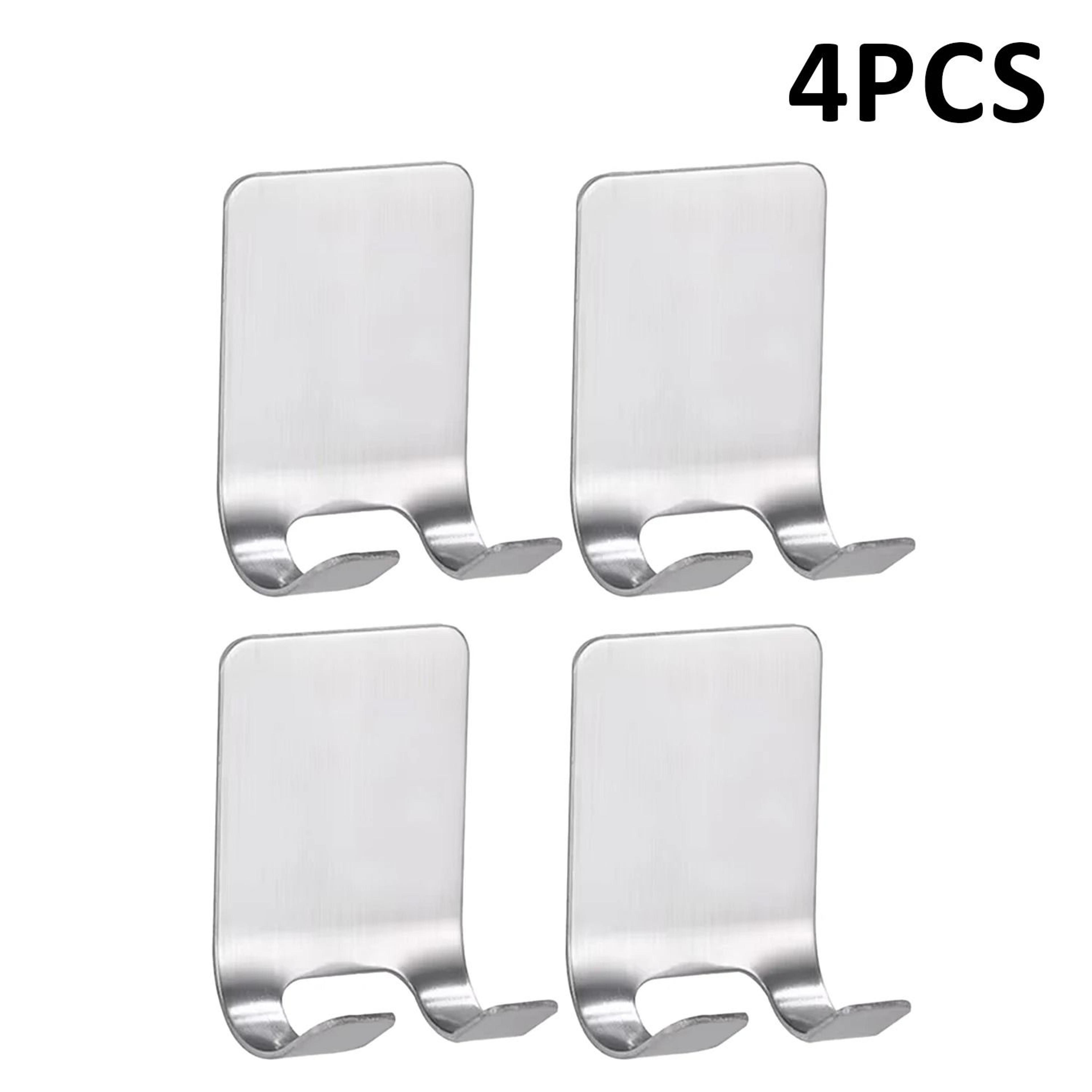 Stainless Steel Razor Holder Adhesive Wall Hook Utility Storage Shelf For Bathroom 8