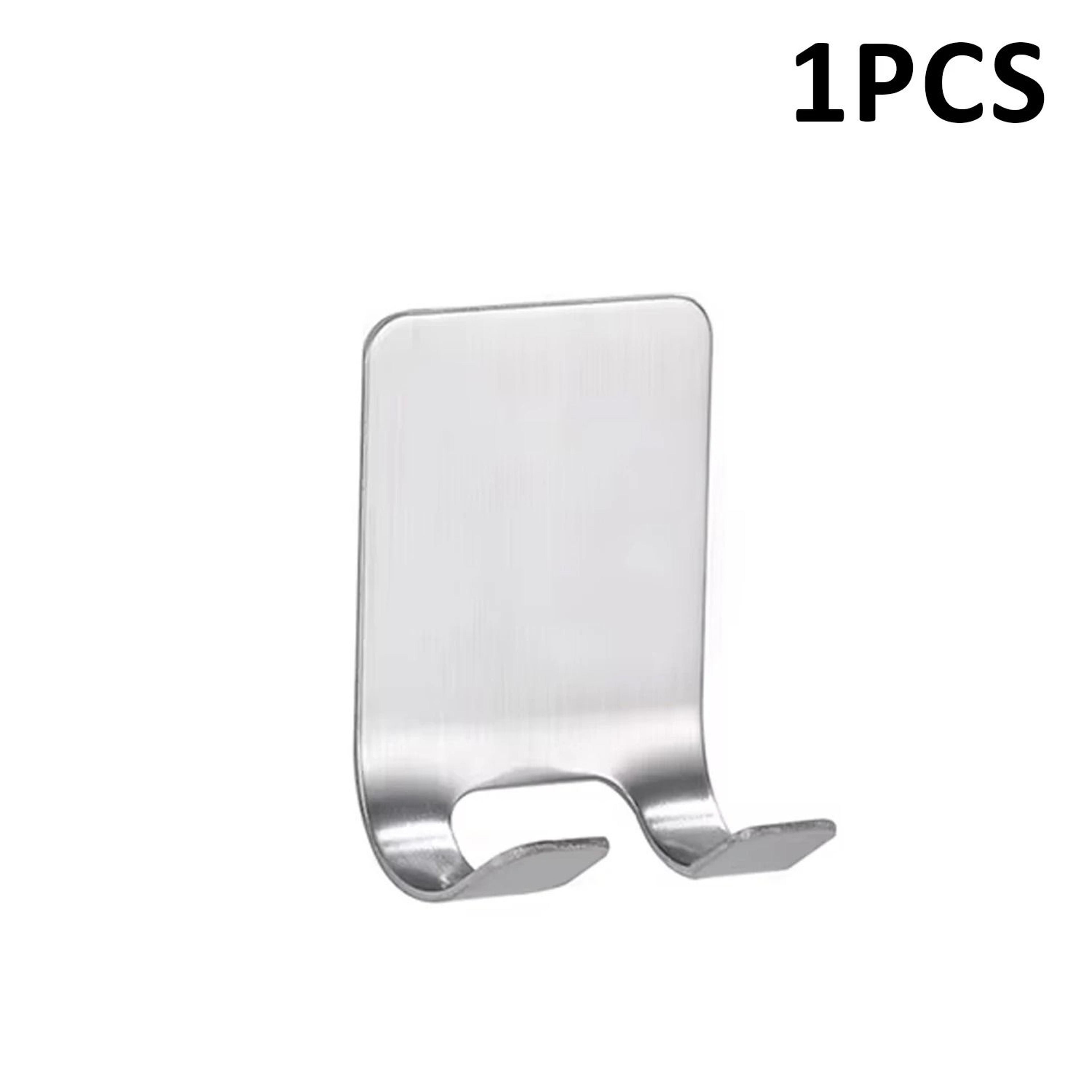Stainless Steel Razor Holder Adhesive Wall Hook Utility Storage Shelf For Bathroom 7
