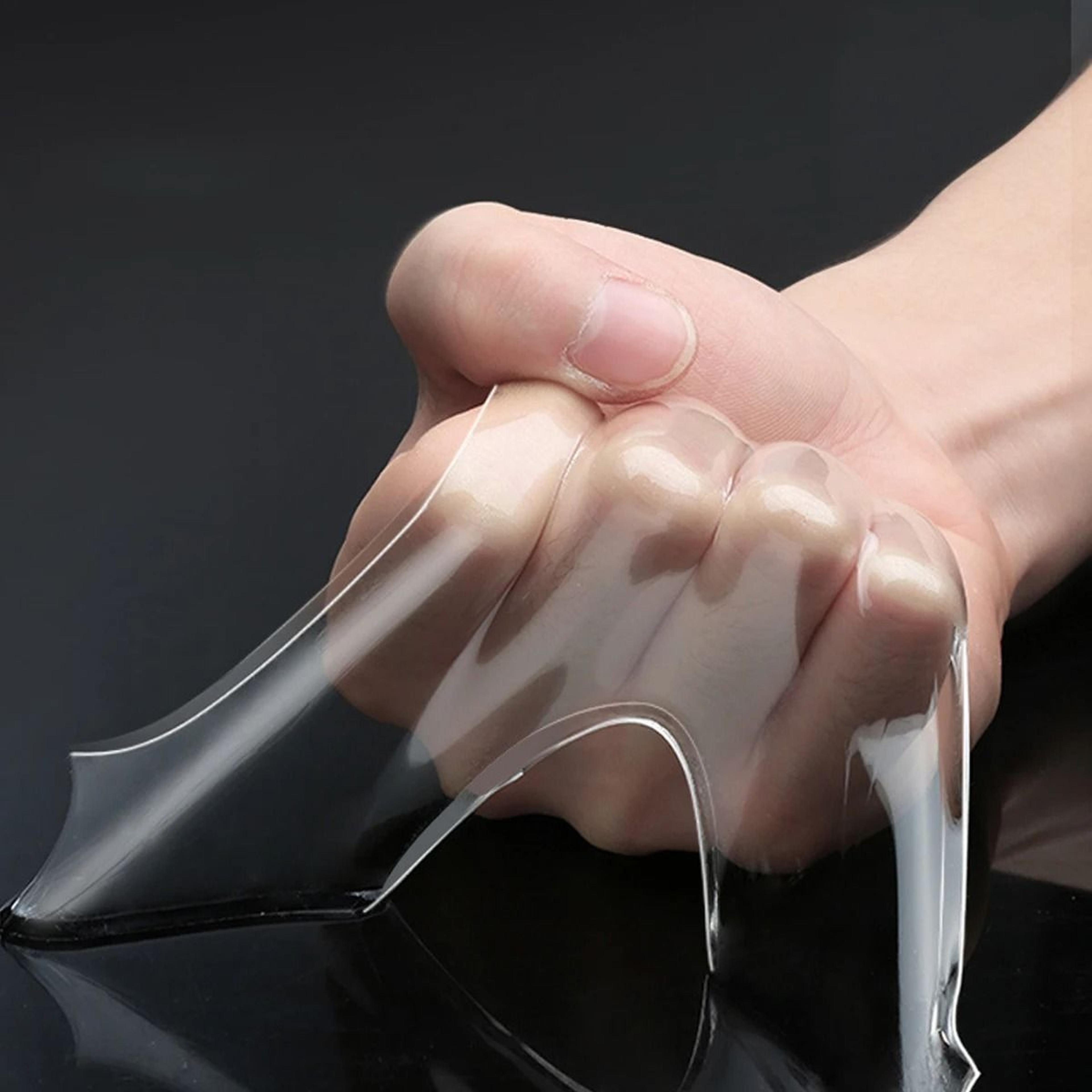 Clear Nano Double Sided Tape Traceless Waterproof Adhesive Gel Grip Tape For Kitchen 3