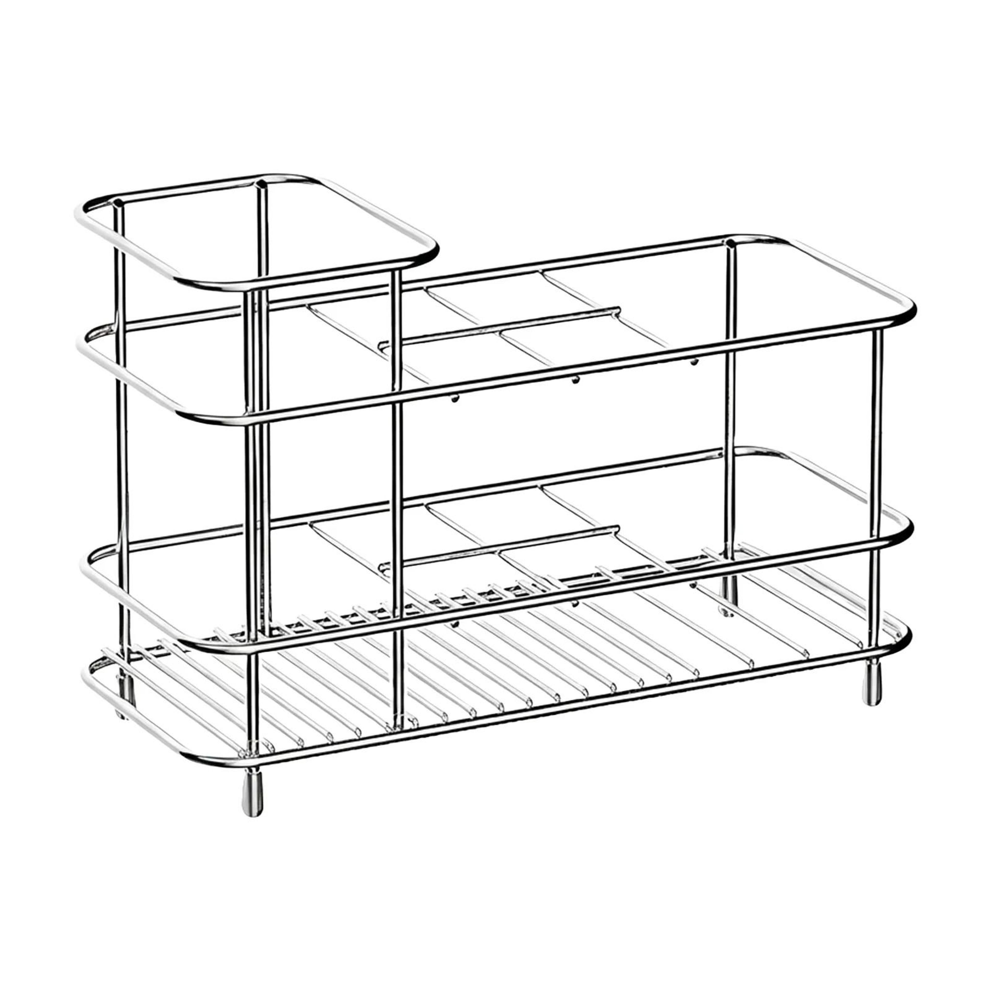Stainless Steel Toothbrush Holder Rust Resistant Wall Mount Organizer 6