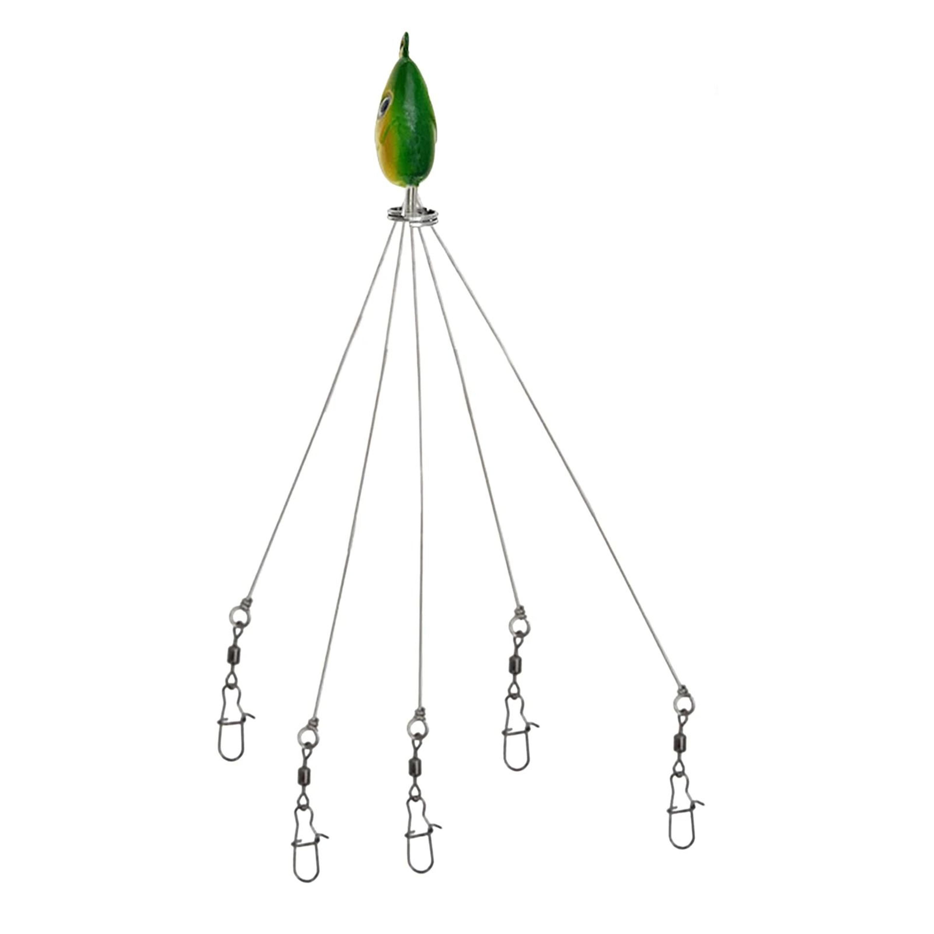 5 Arms Alabama Umbrella Rig Wear Resistant Fishing Bait Rig For Anglers 7