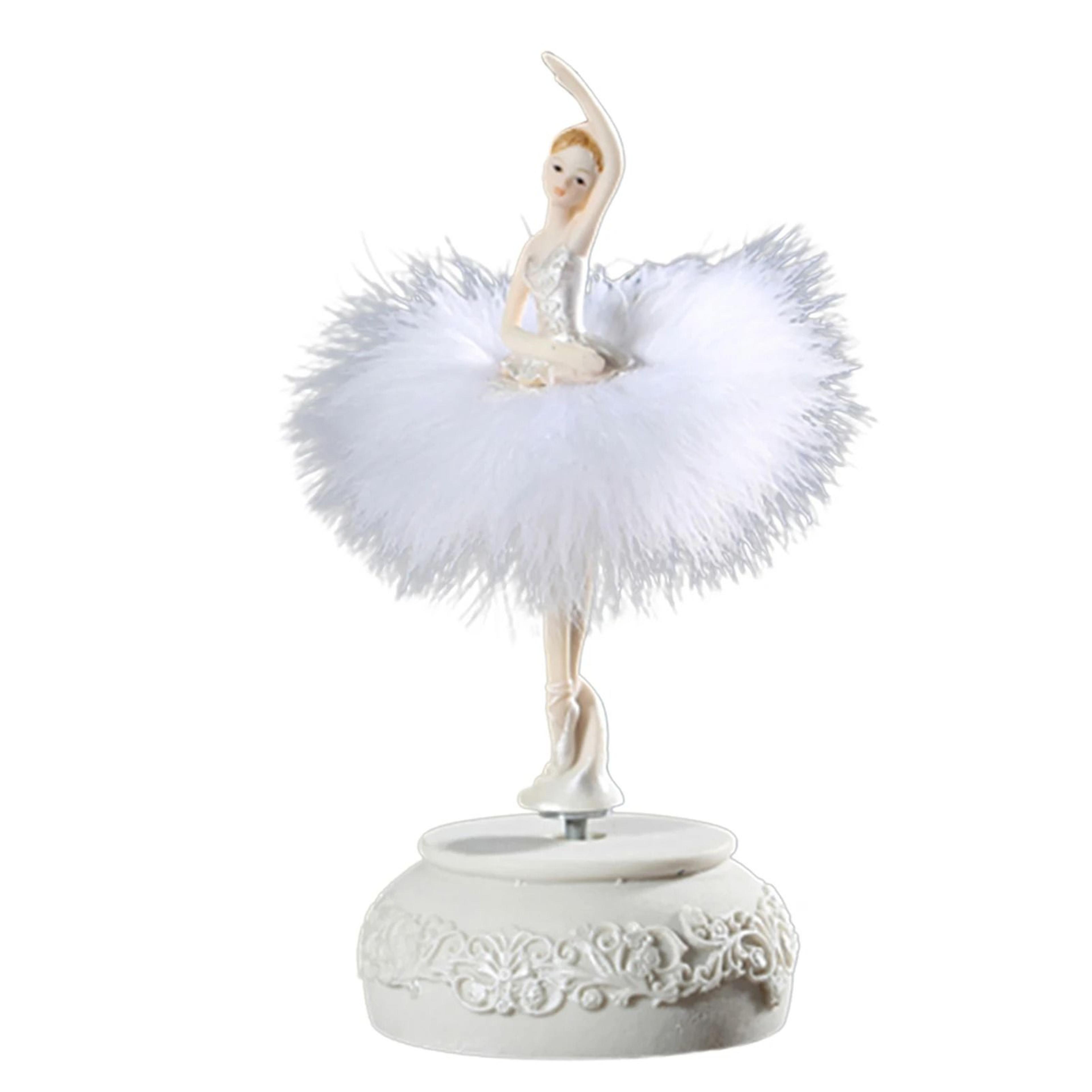 Rotating Ballet Music Box Lightweight Burr Free Dancing Ballerina Figurine 6