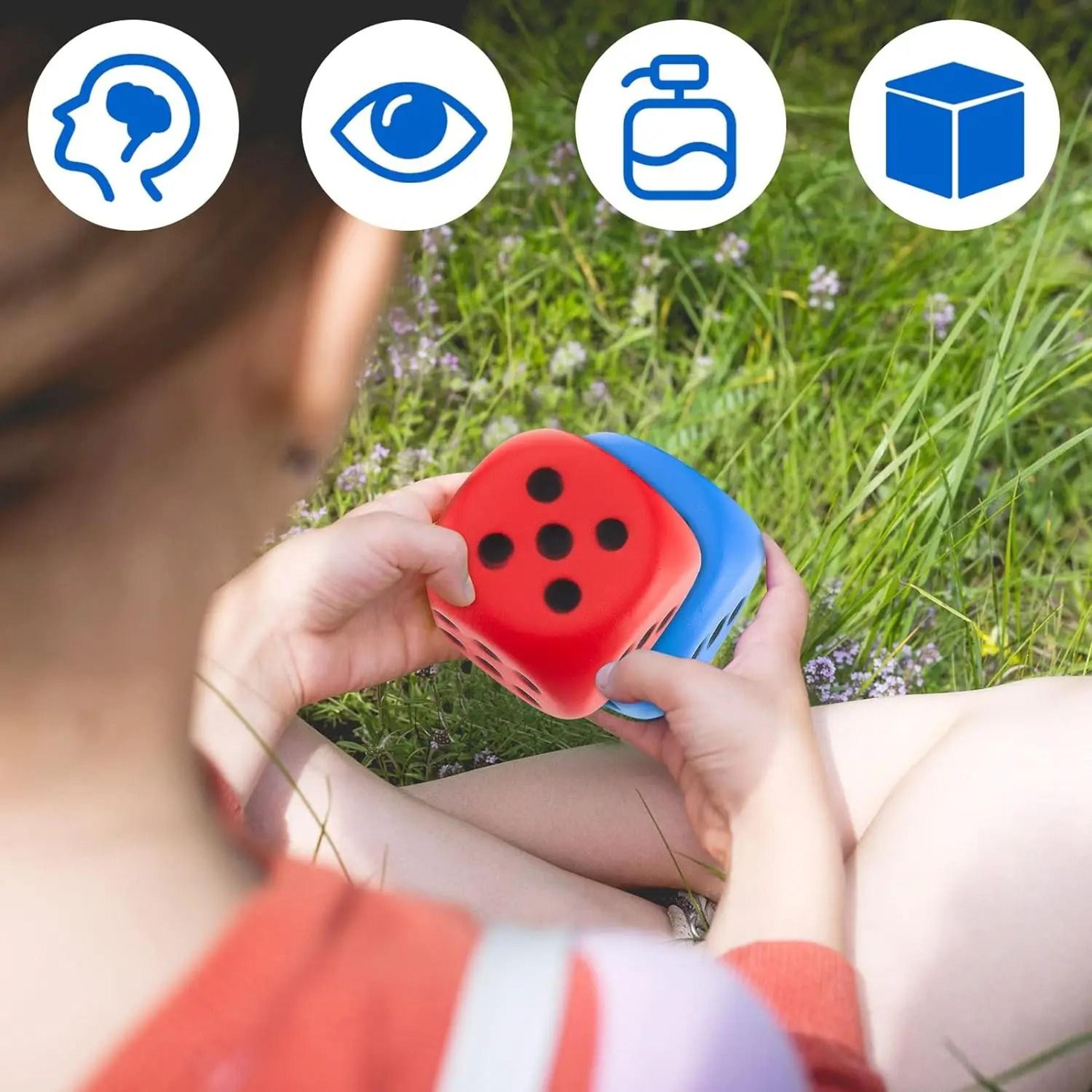 Large Foam Dice Set Soft Jumbo 6 Sided Dot Rebound Dice 3