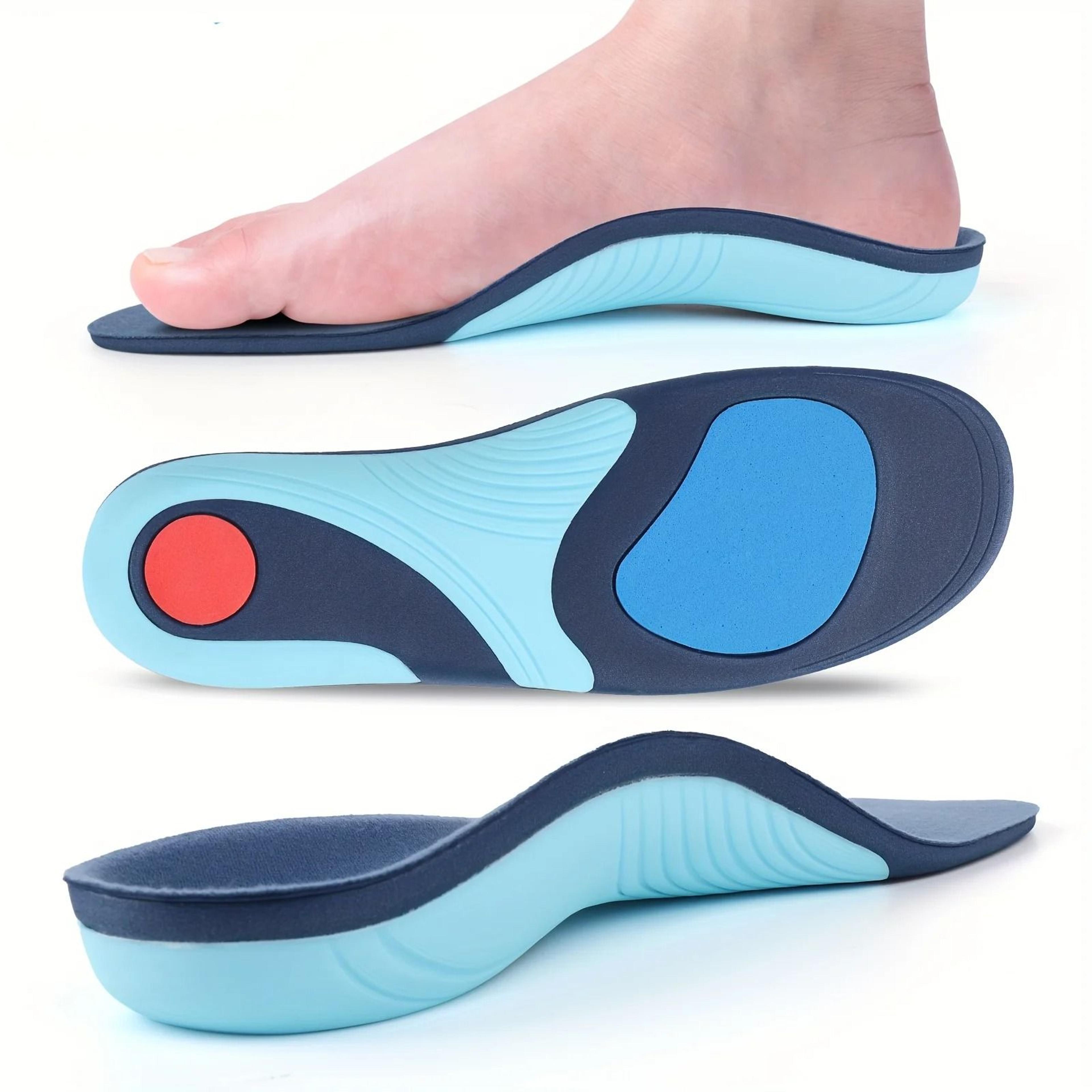 arch support sports insoles orthopedic shock absorbing breathable shoe inserts