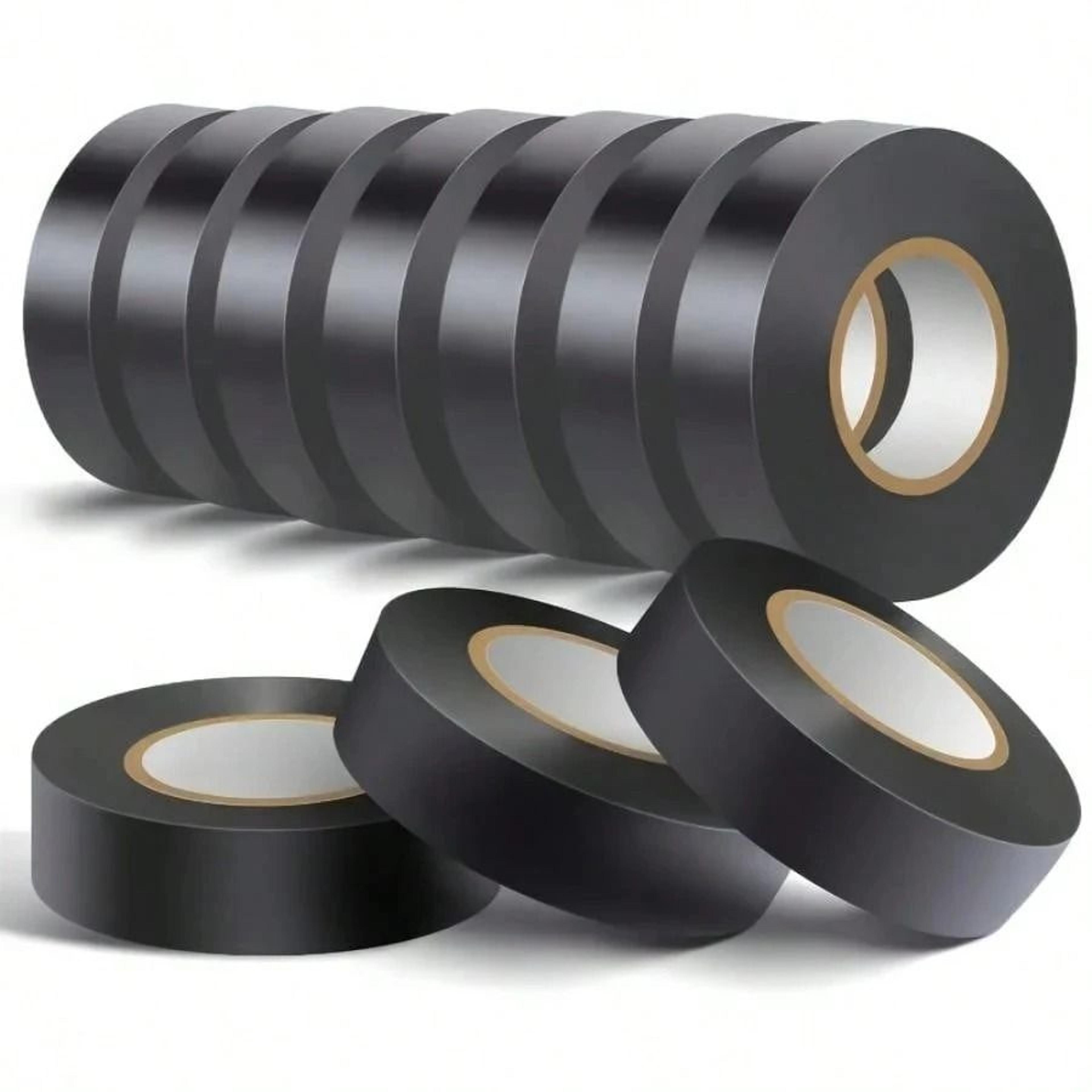 High Temperature Resistant Black Electrical Tape Plastic Insulating Tape Set 0