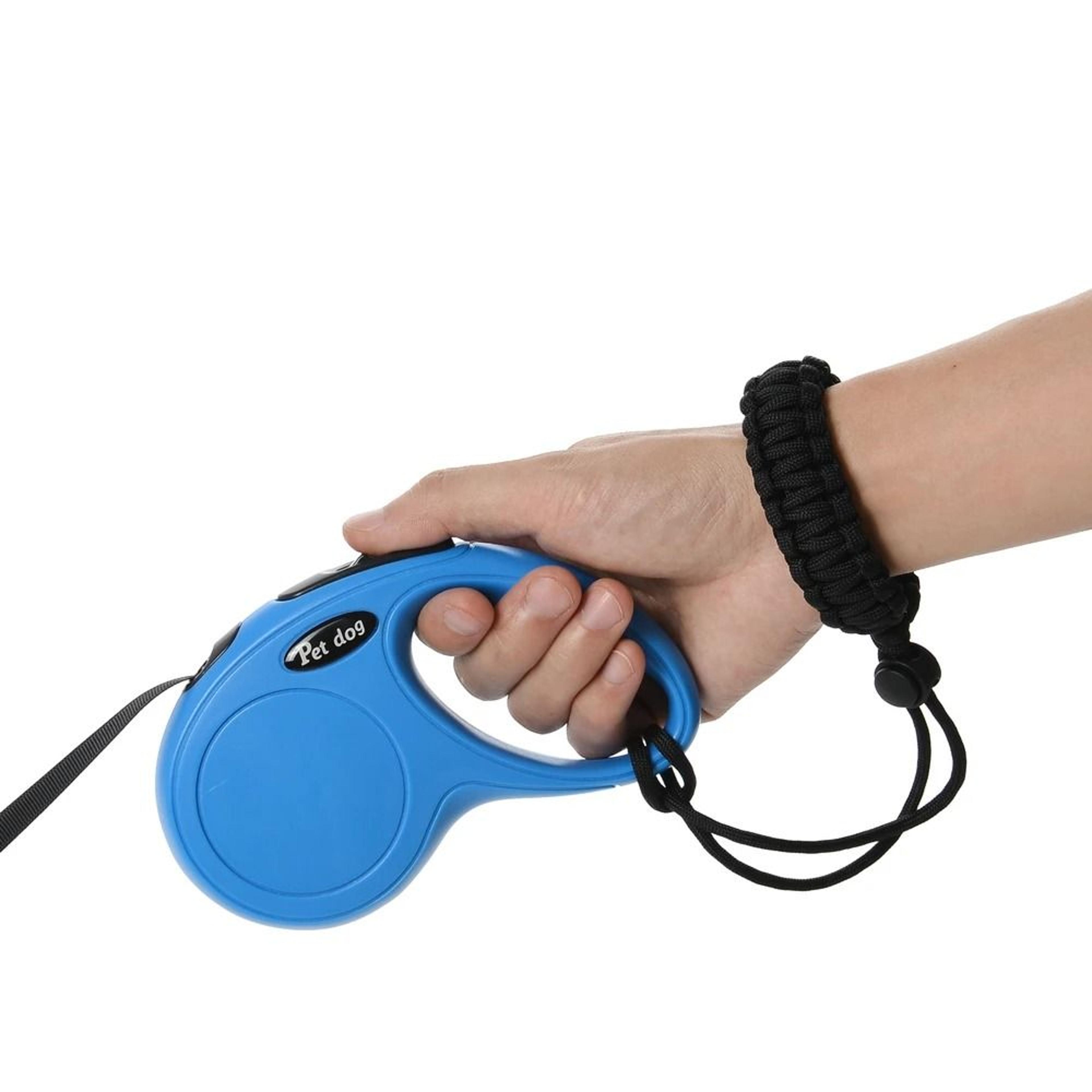 Hands Free Dog Leash Wrist Strap Adjustable AntiFall Wristband For Retractable Rope 5