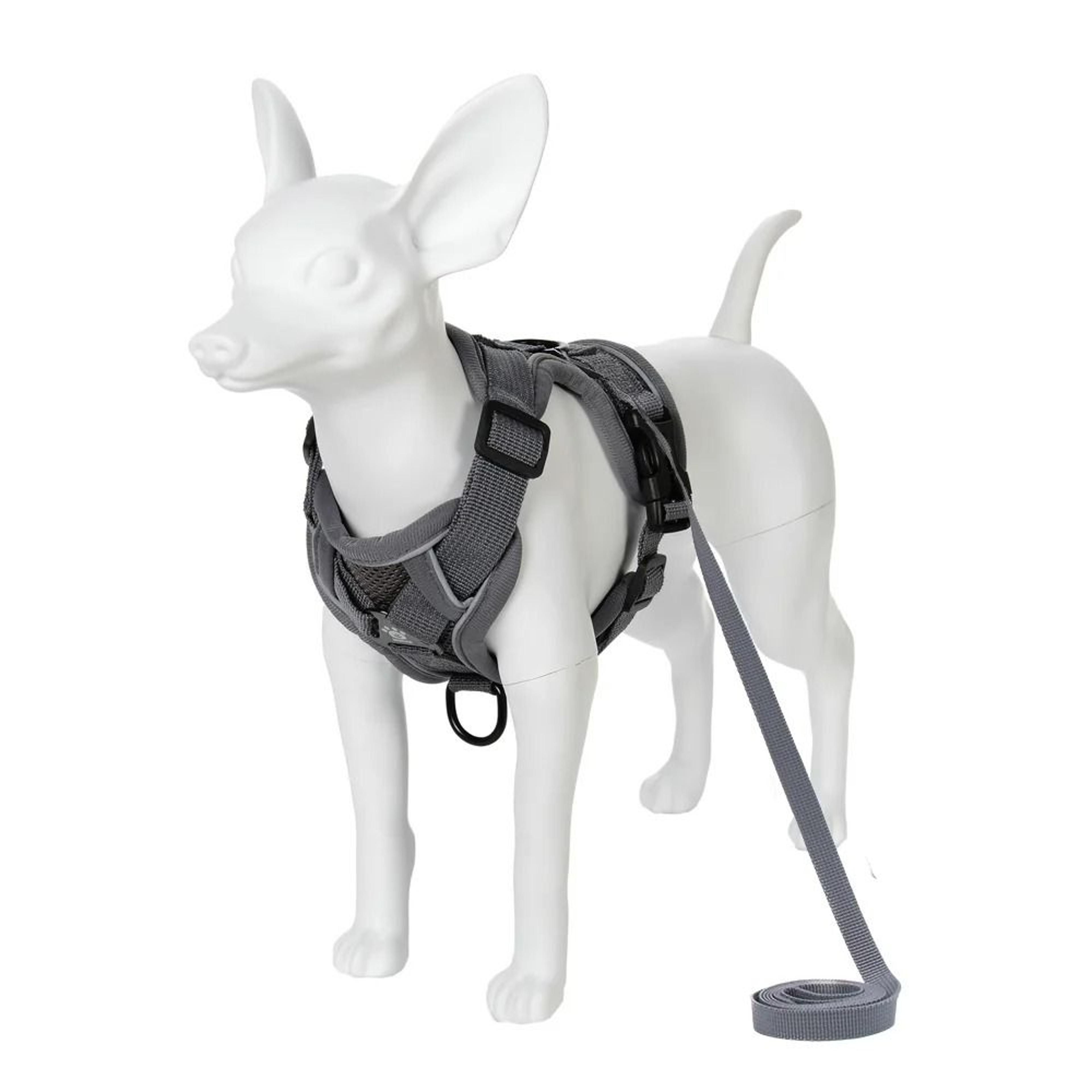 Adjustable Reflective Dog Harness And Leash Set Soft Vest For Small Medium Pets 11
