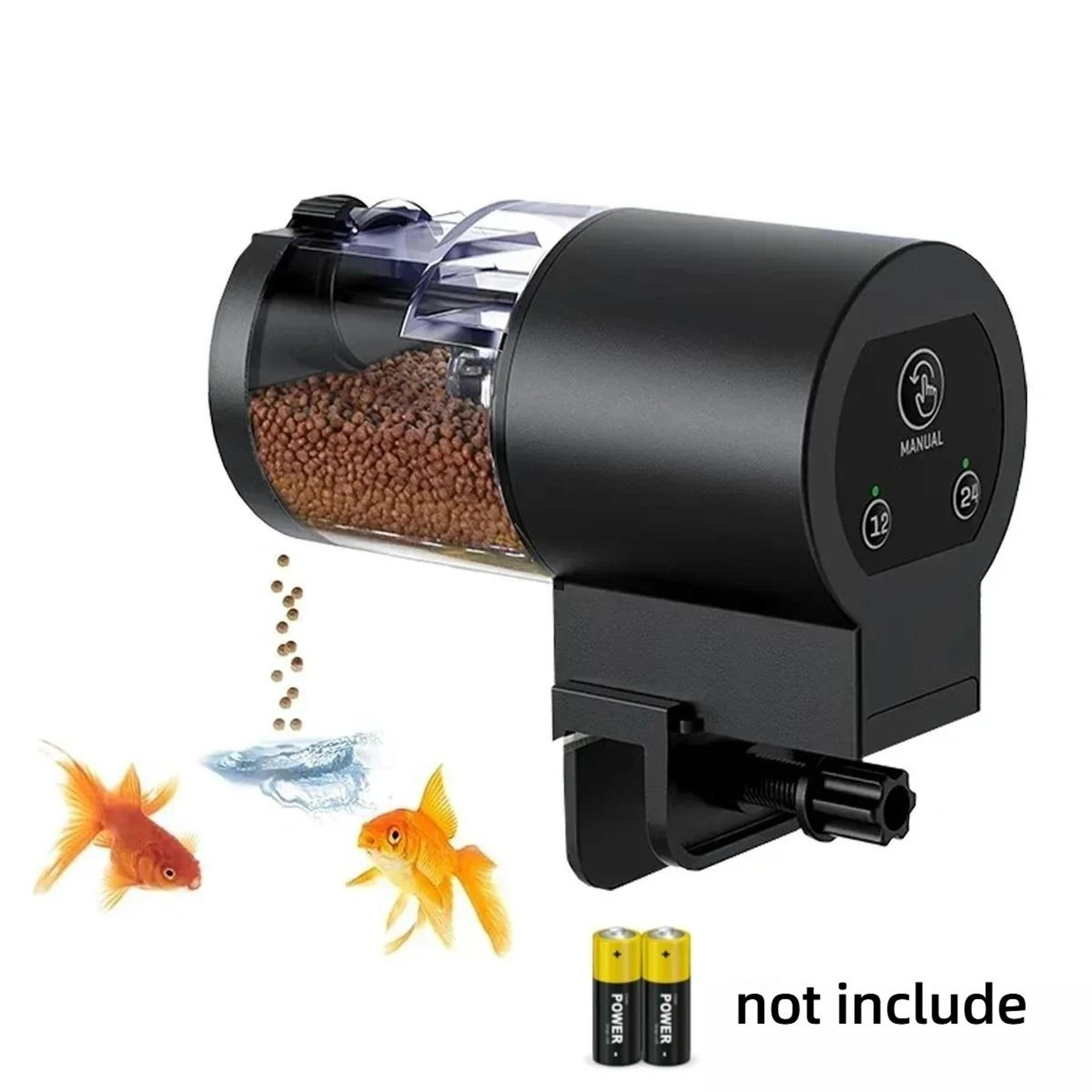 Automatic Fish Feeder Battery Operated Programmable Timer For Aquarium 6