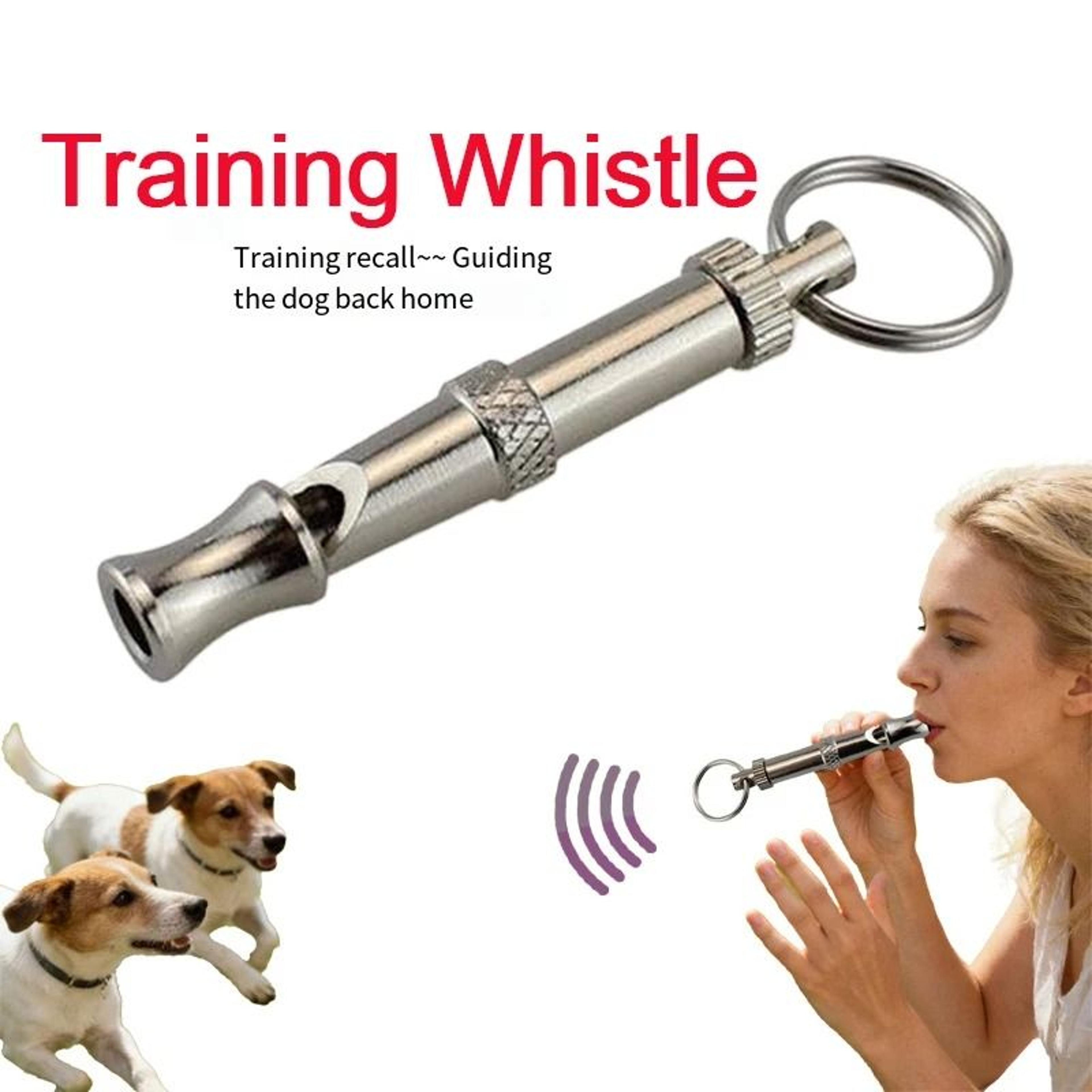 adjustable ultrasonic dog training whistle silent sound flute bark control tool