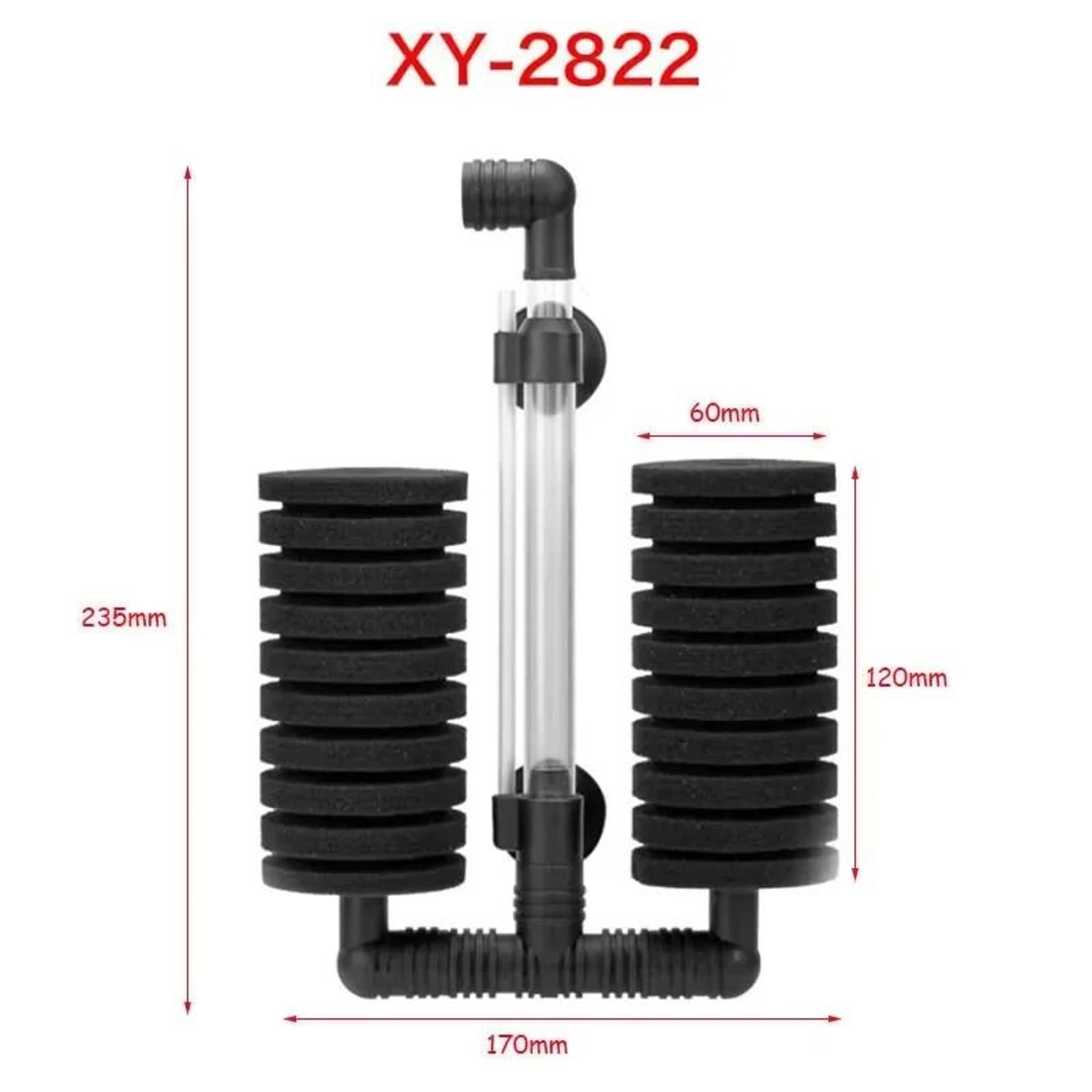 Aquarium Biochemical Sponge Filter Air Pump Driven Skimmer Bio Filter For Fish Tank 7