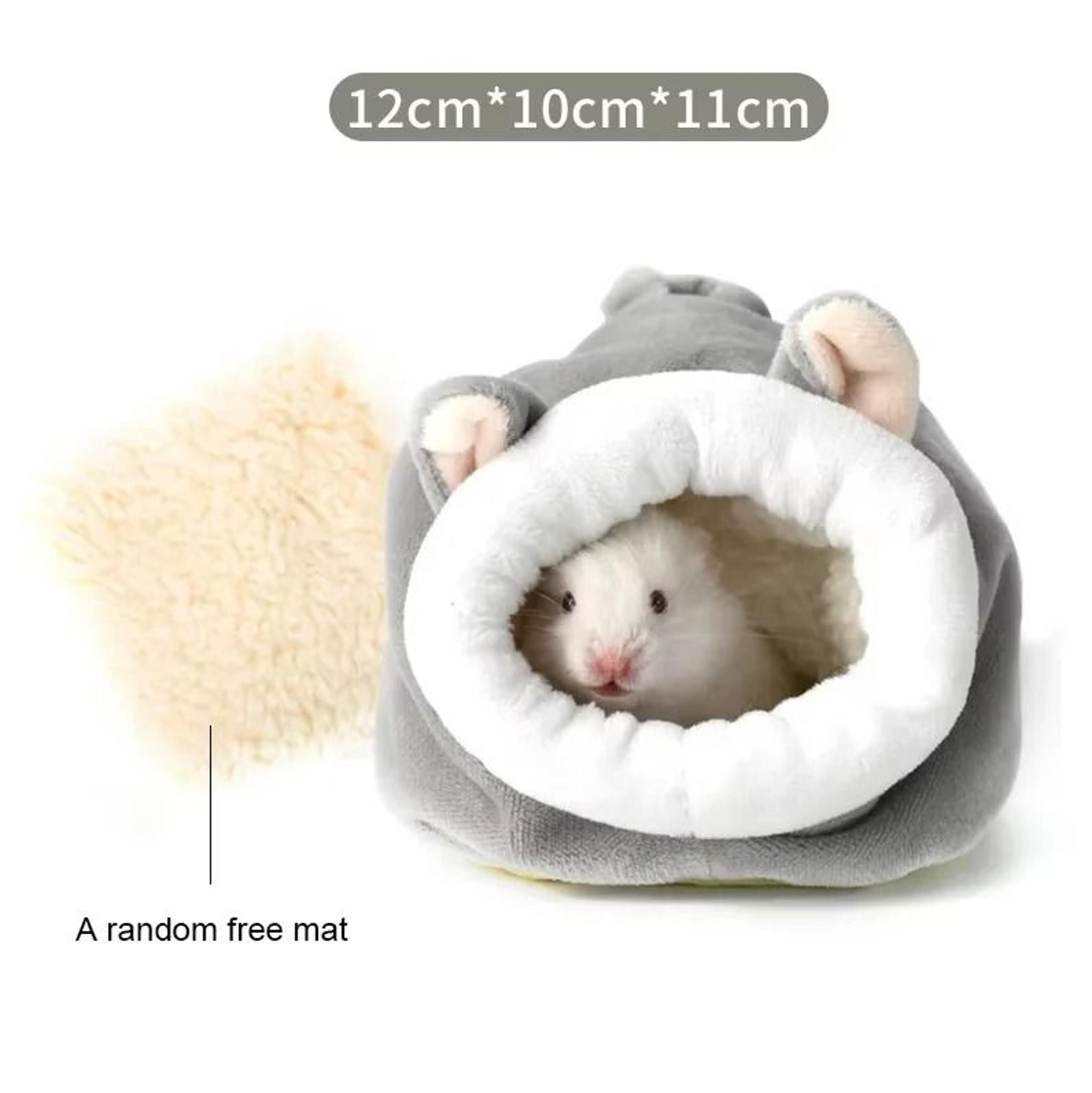 Soft Warm Insulated Small Pet Winter Bed Hanging Fleece House Hammock Cottage 6