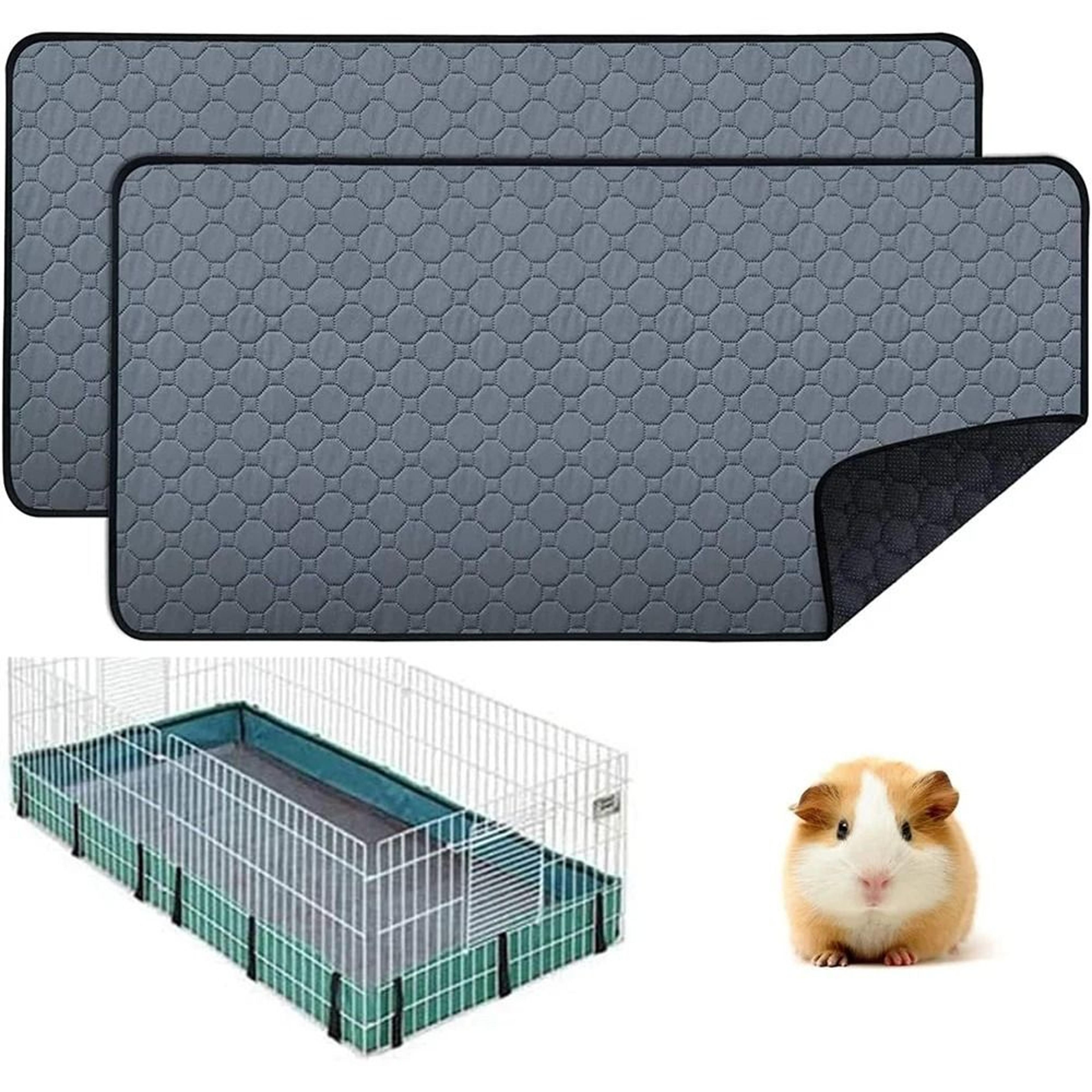 washable reusable guinea pig cage liner non-slip waterproof urine pad for small animals