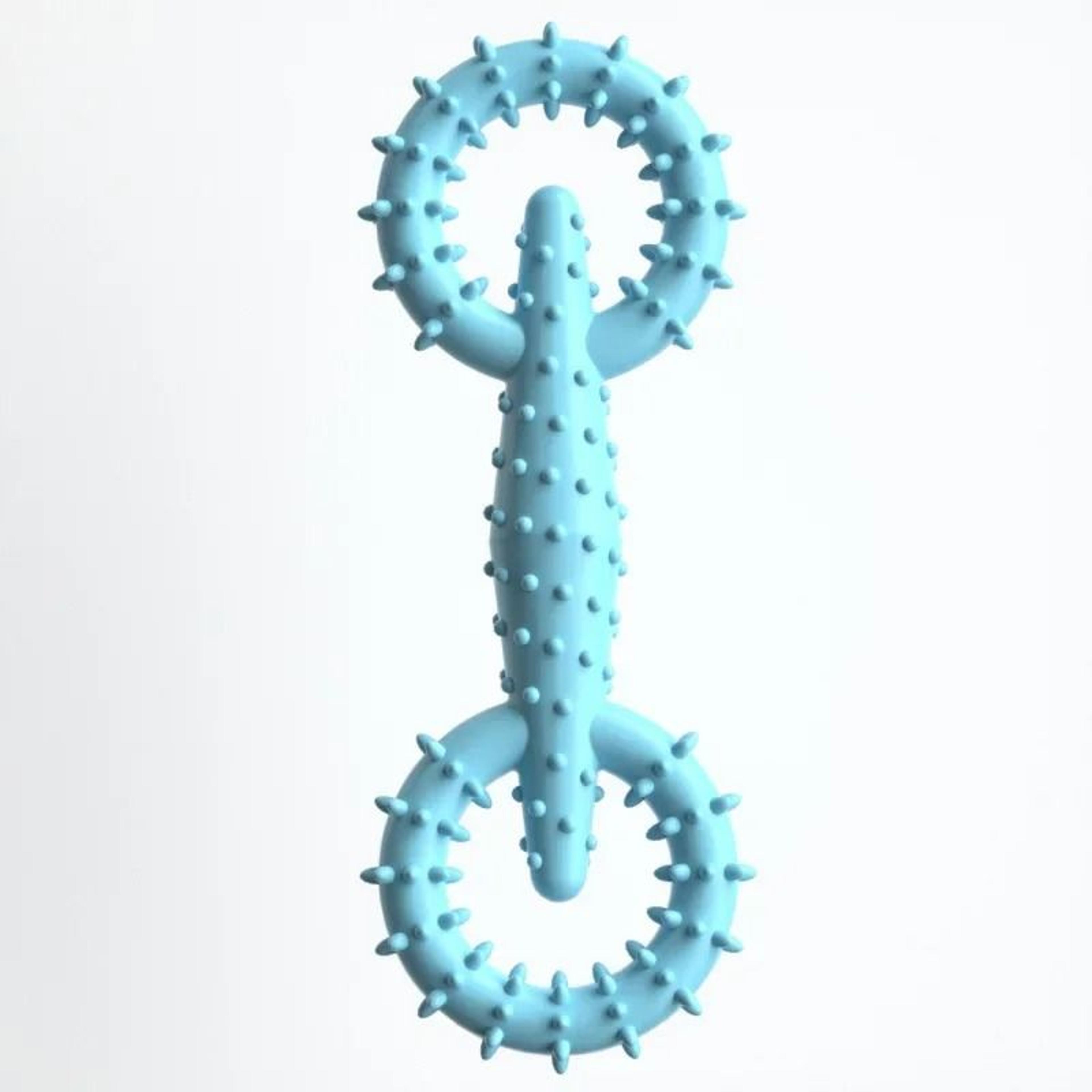 Indestructible Dog Pull Ring Chew Toy Interactive Boredom Relief  Teeth Cleaning Ring 7