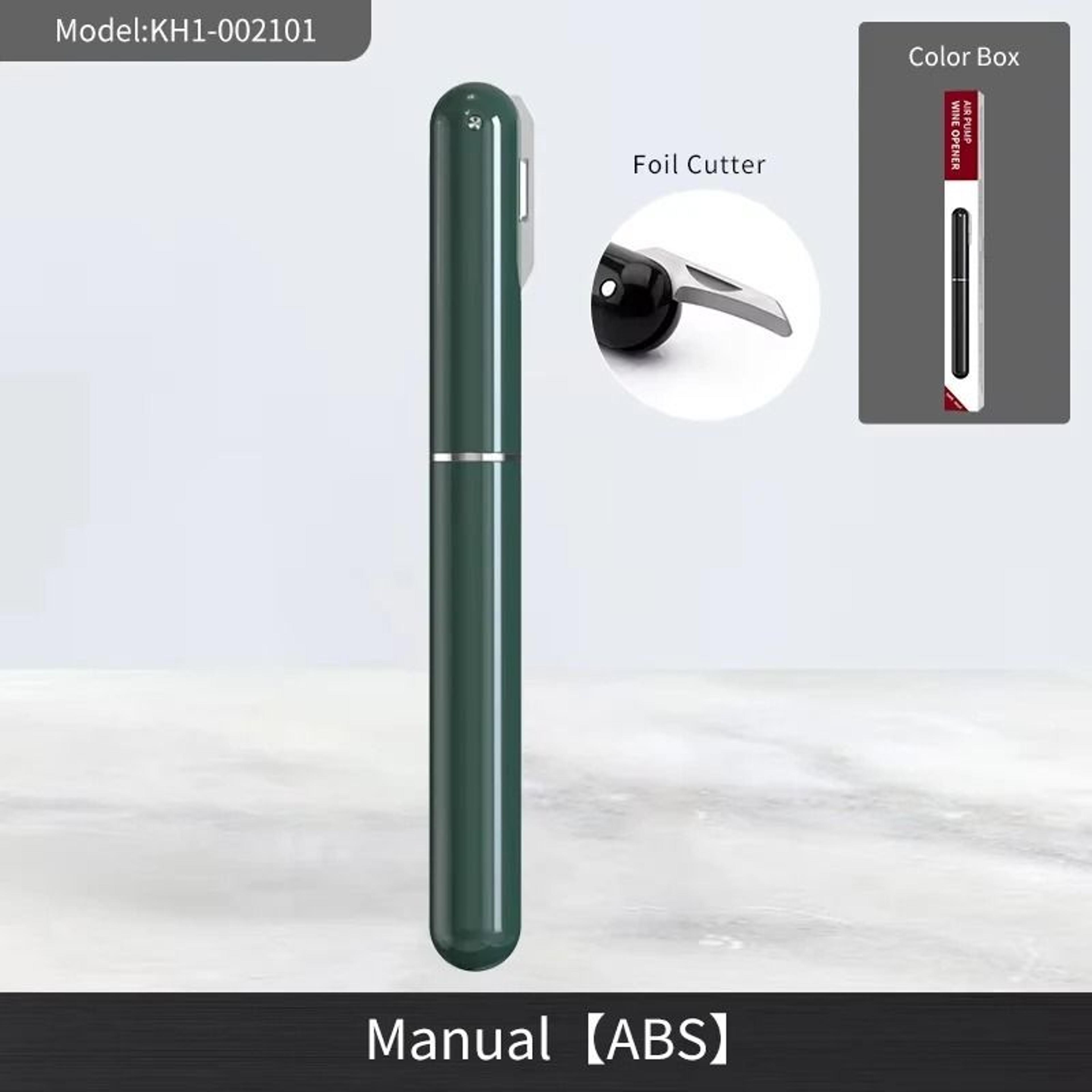 Fast Air Pressure Wine Cork Remover Tool Handheld Bottle Pump With BuiltIn Foil Cutter 6