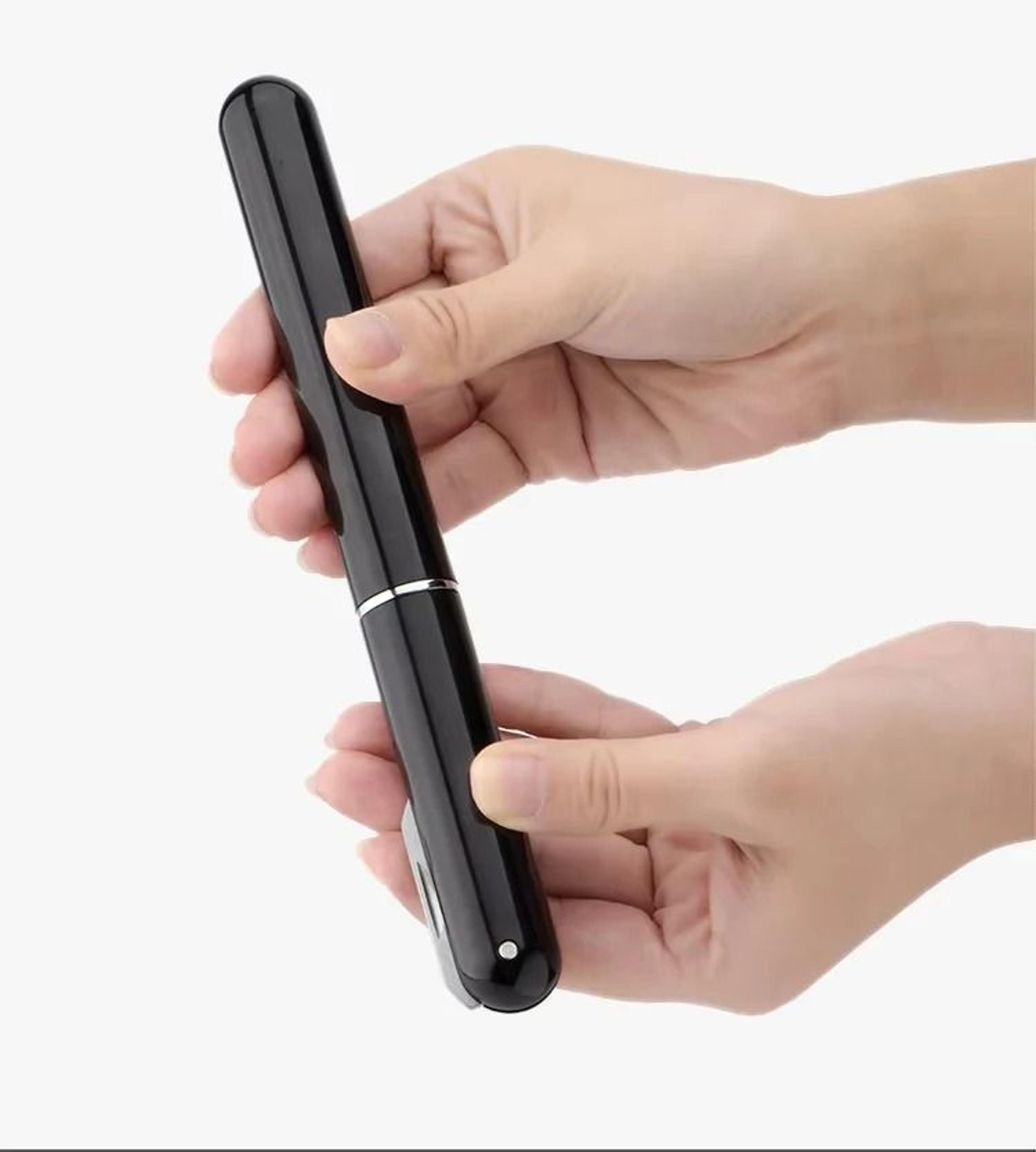 Pocket Air Pressure Wine Opener 2in1 Handheld Cork Extractor With Concealed Foil Cutter 4
