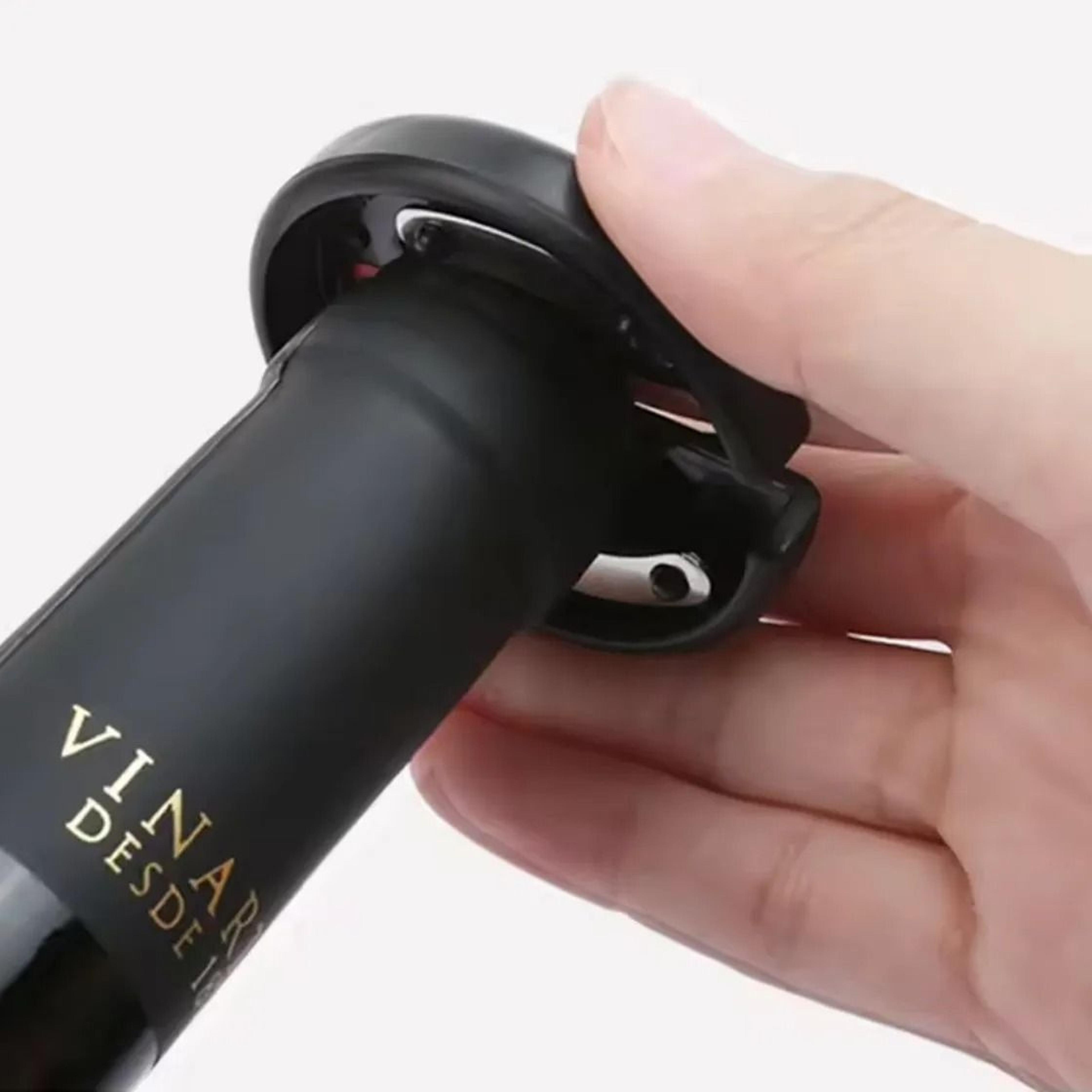Automatic Electric Wine Opener BatteryOperated Corkscrew Screwpull With Foil Cutter 4