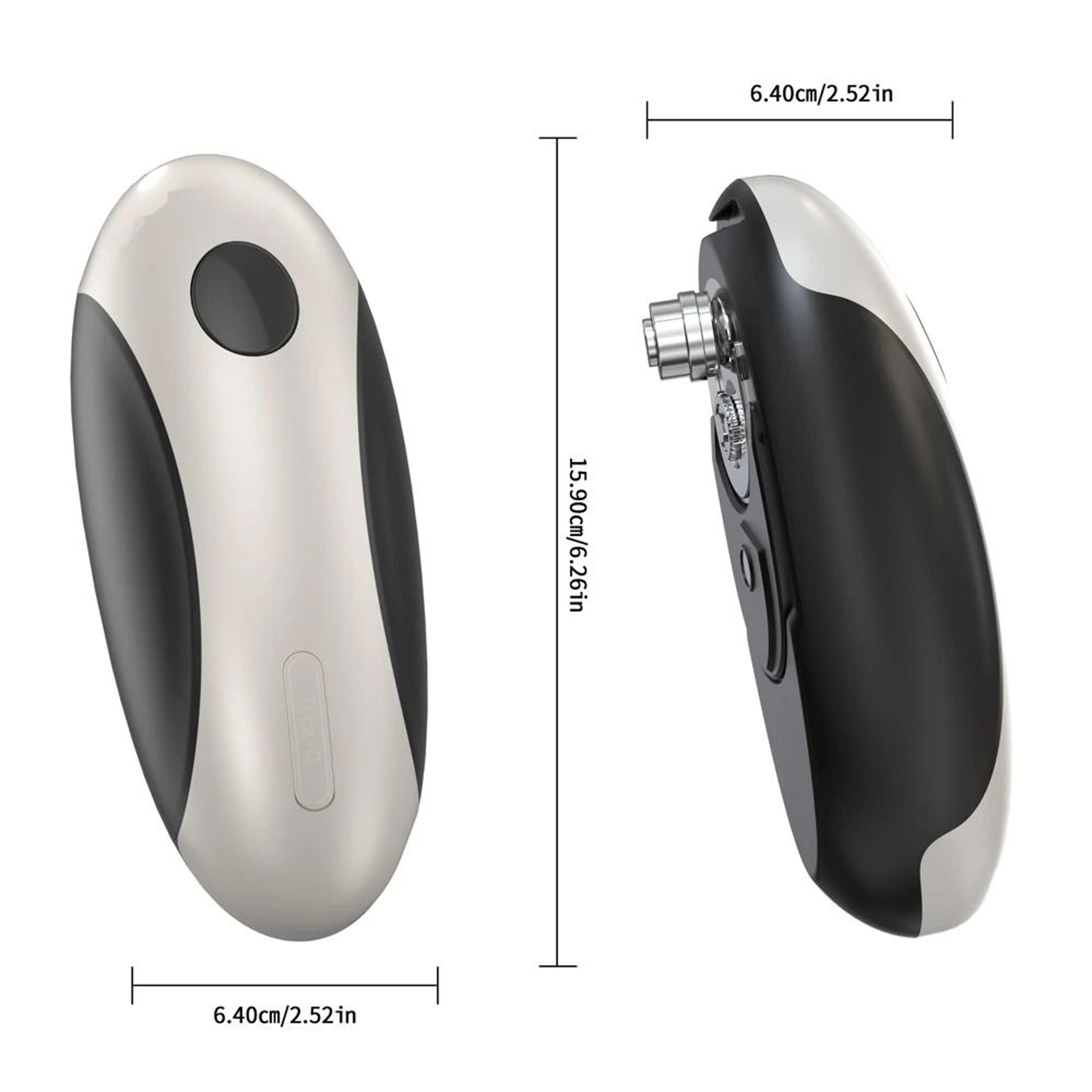 Automatic Electric Can Opener One Touch Hands Free Kitchen Tool For Jars And Bottles 5