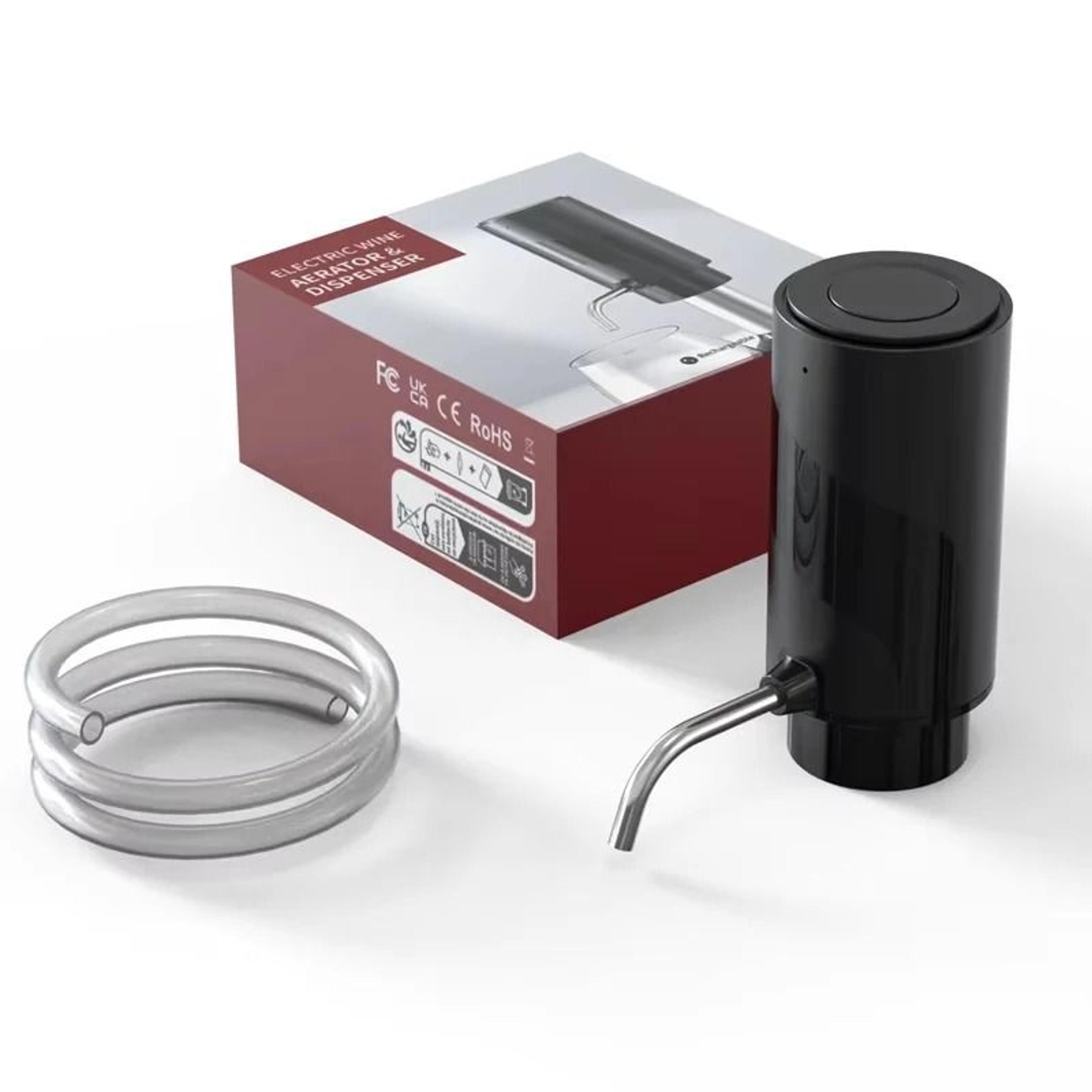 Automatic Electric Wine Dispenser And Aerator Pump With USB Type C Charging 0