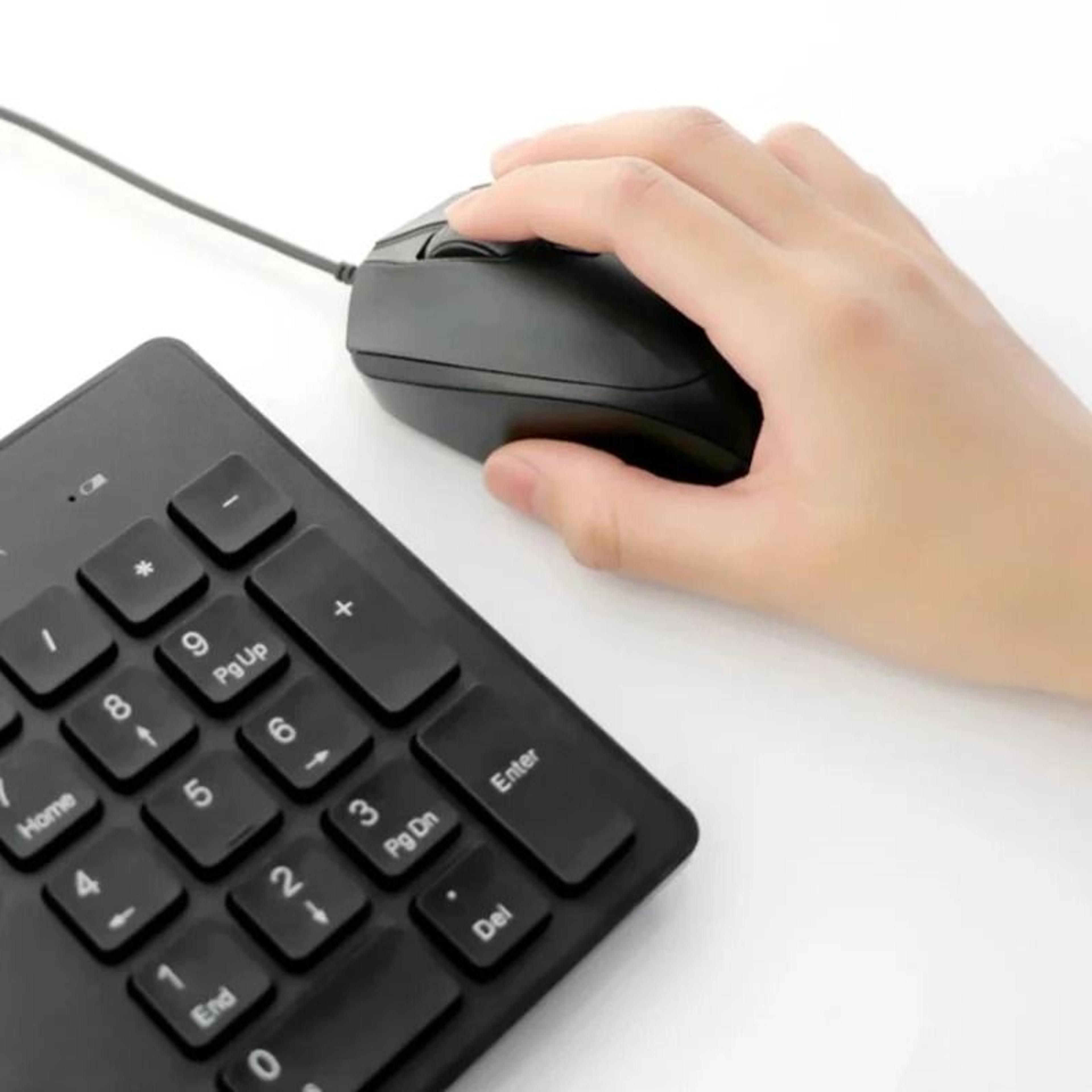 Ergonomic Optical Wired Gaming Mouse With Adjustable DPI Settings 0