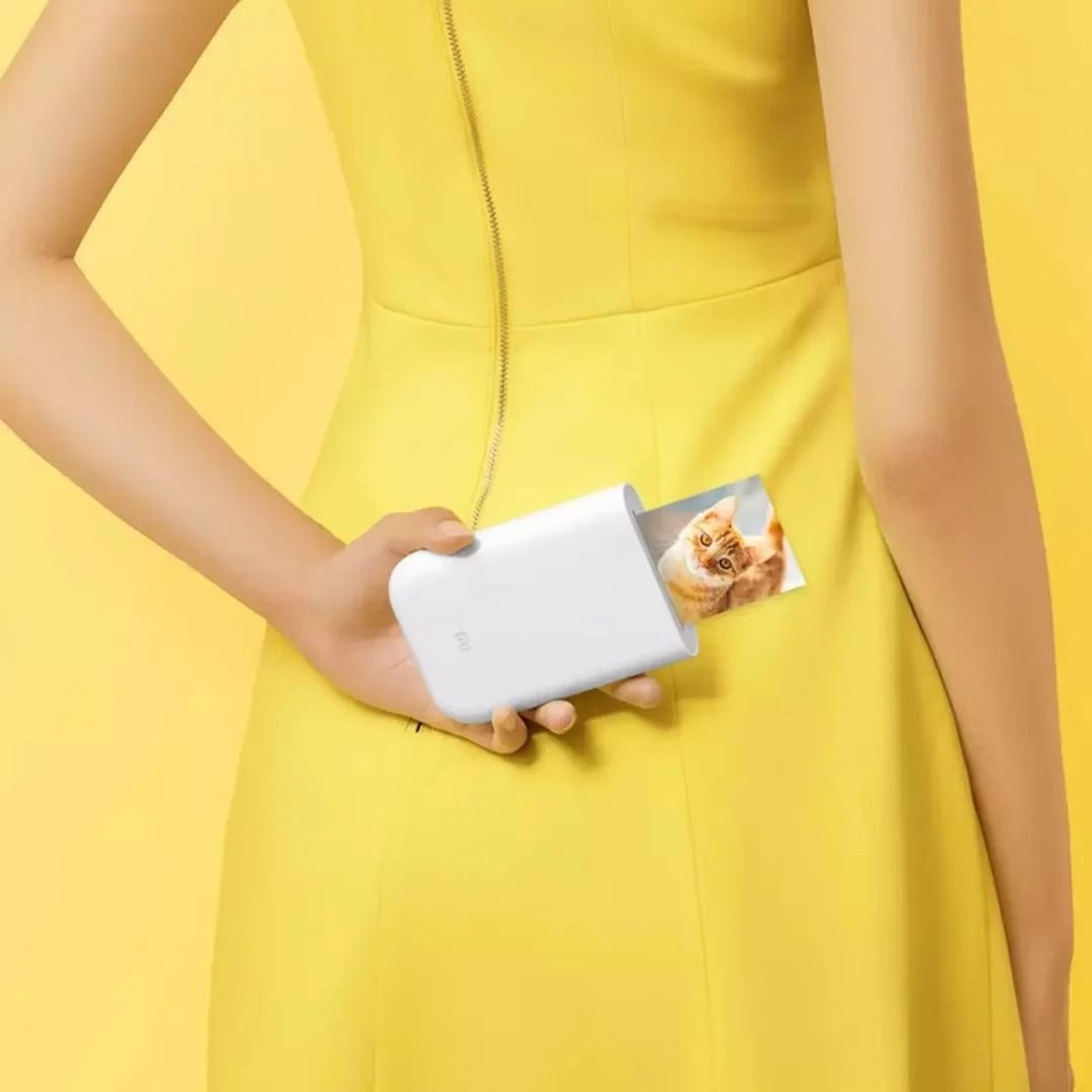 Portable AR Mini Pocket Photo Printer With Inkless Printing And Smart App Connectivity 0