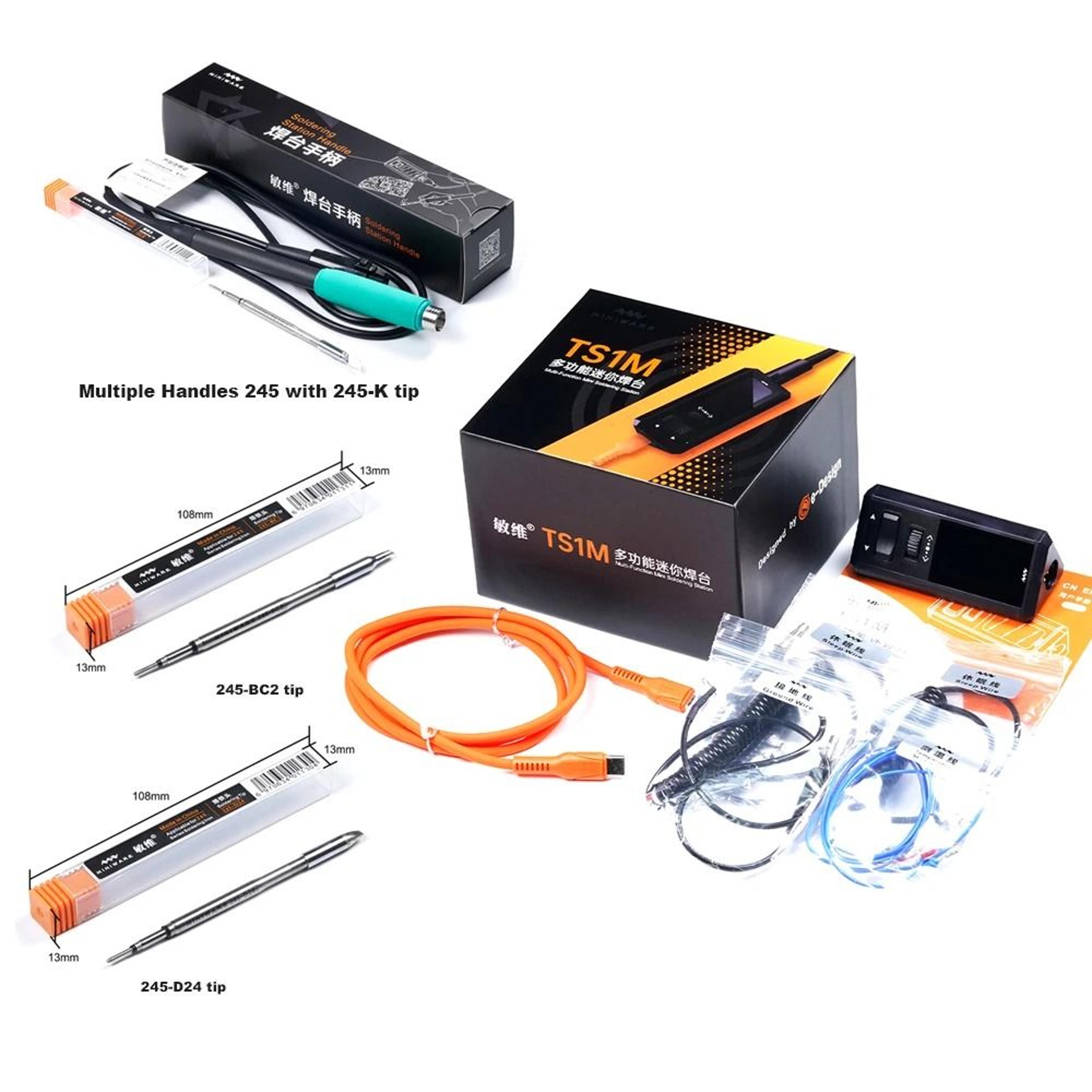 Precision Digital Soldering Station Benchtop Welding System With High Wattage Output 7